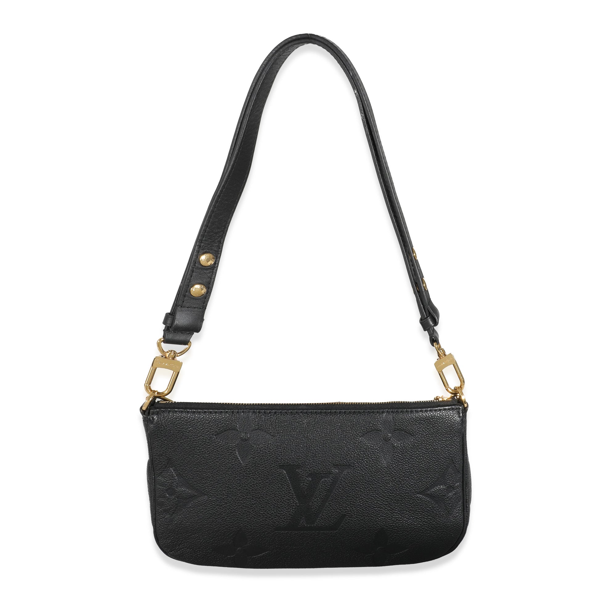 Louis Vuitton Empreinte Multi Pochette Accessoires Monogram Black Clutch Bag