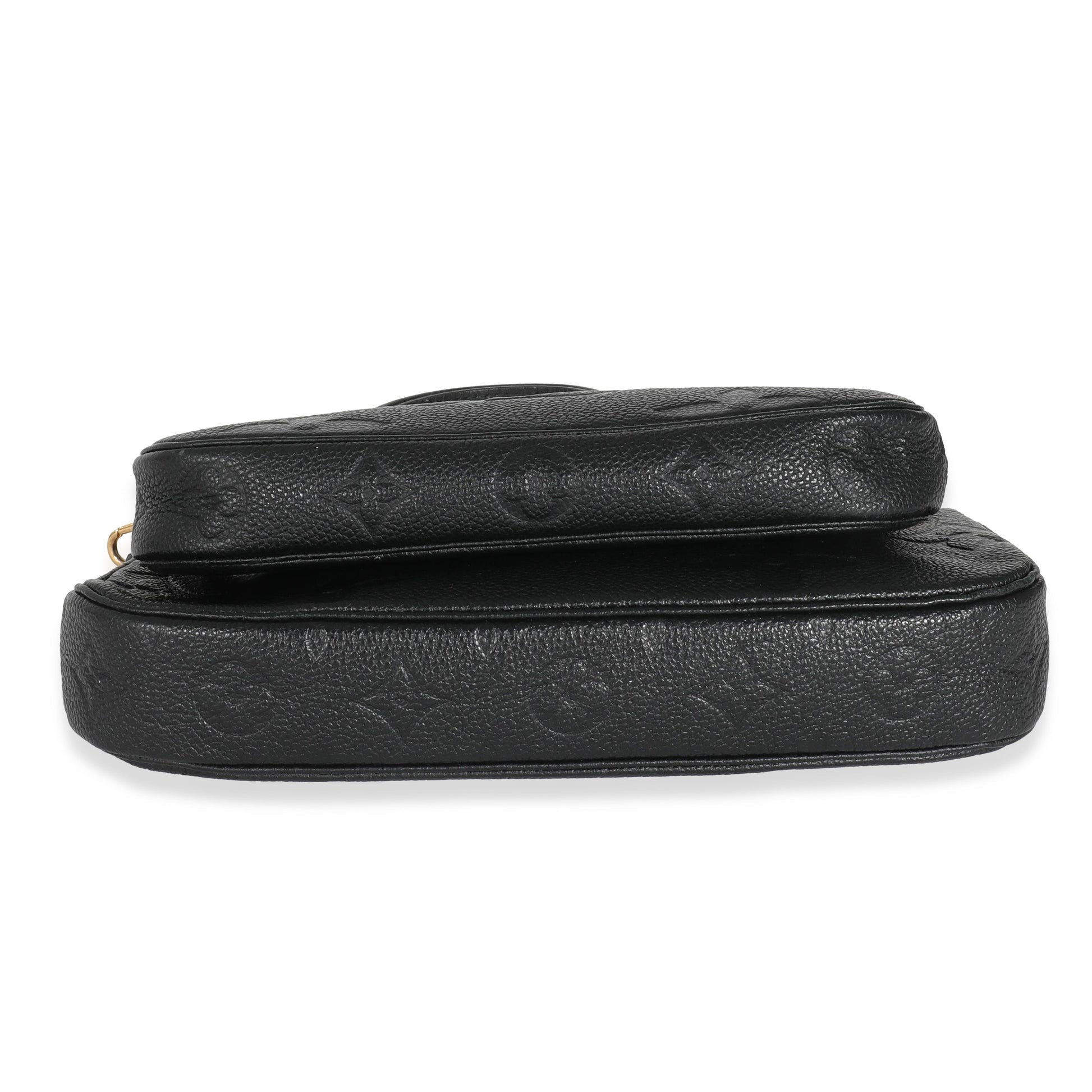 Louis Vuitton Empreinte Multi Pochette Accessoires Monogram Black Clutch Bag