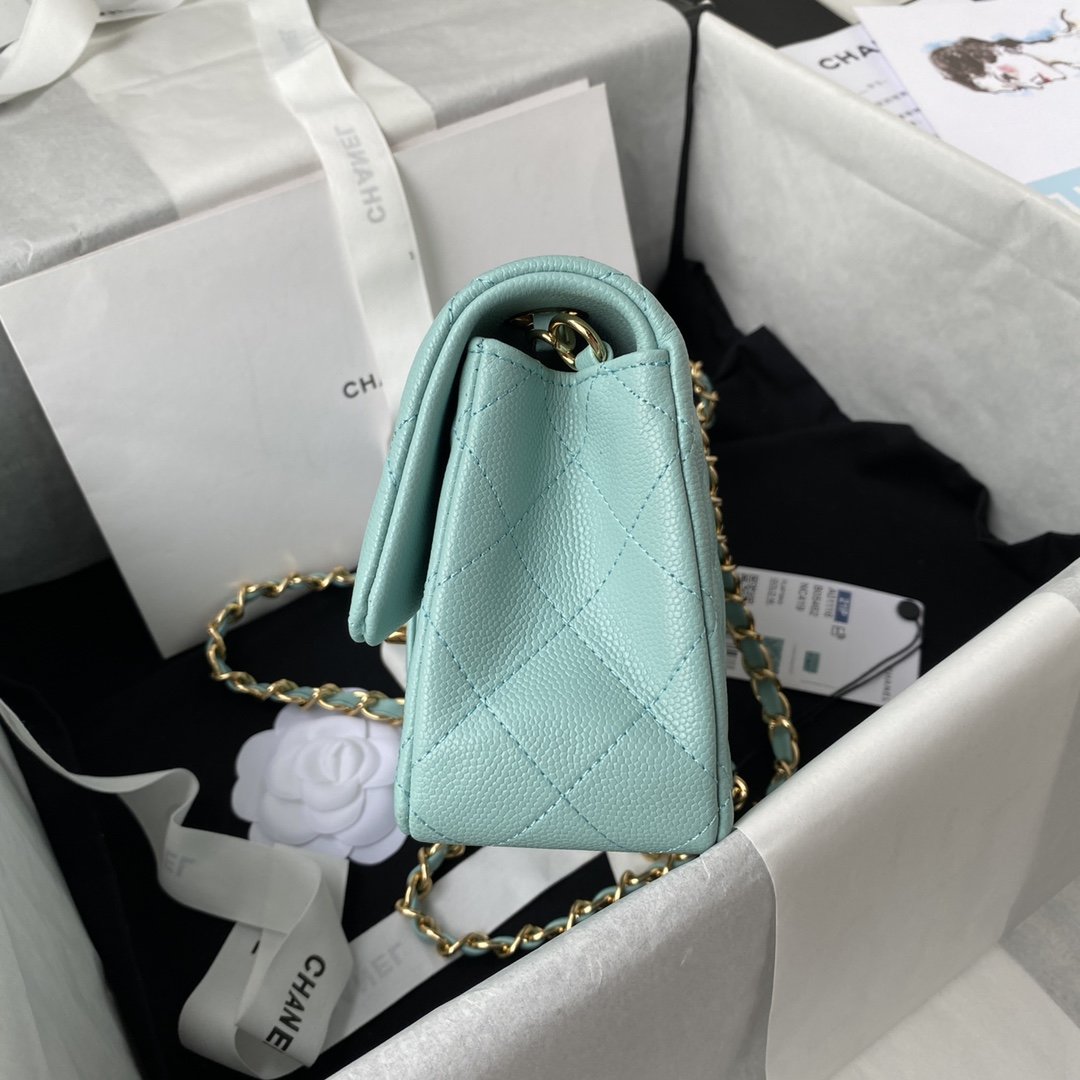 CHLMini Classic Light 7.9in 20cm Blue Mini Bag