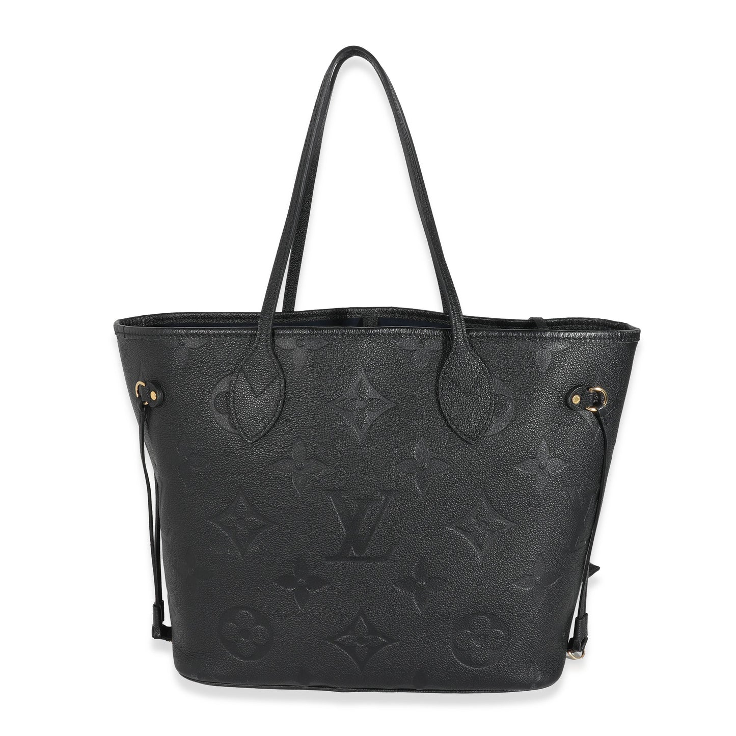 Louis Vuitton Empreinte Neverfull MM Black Tote Bag Neverfull Mm