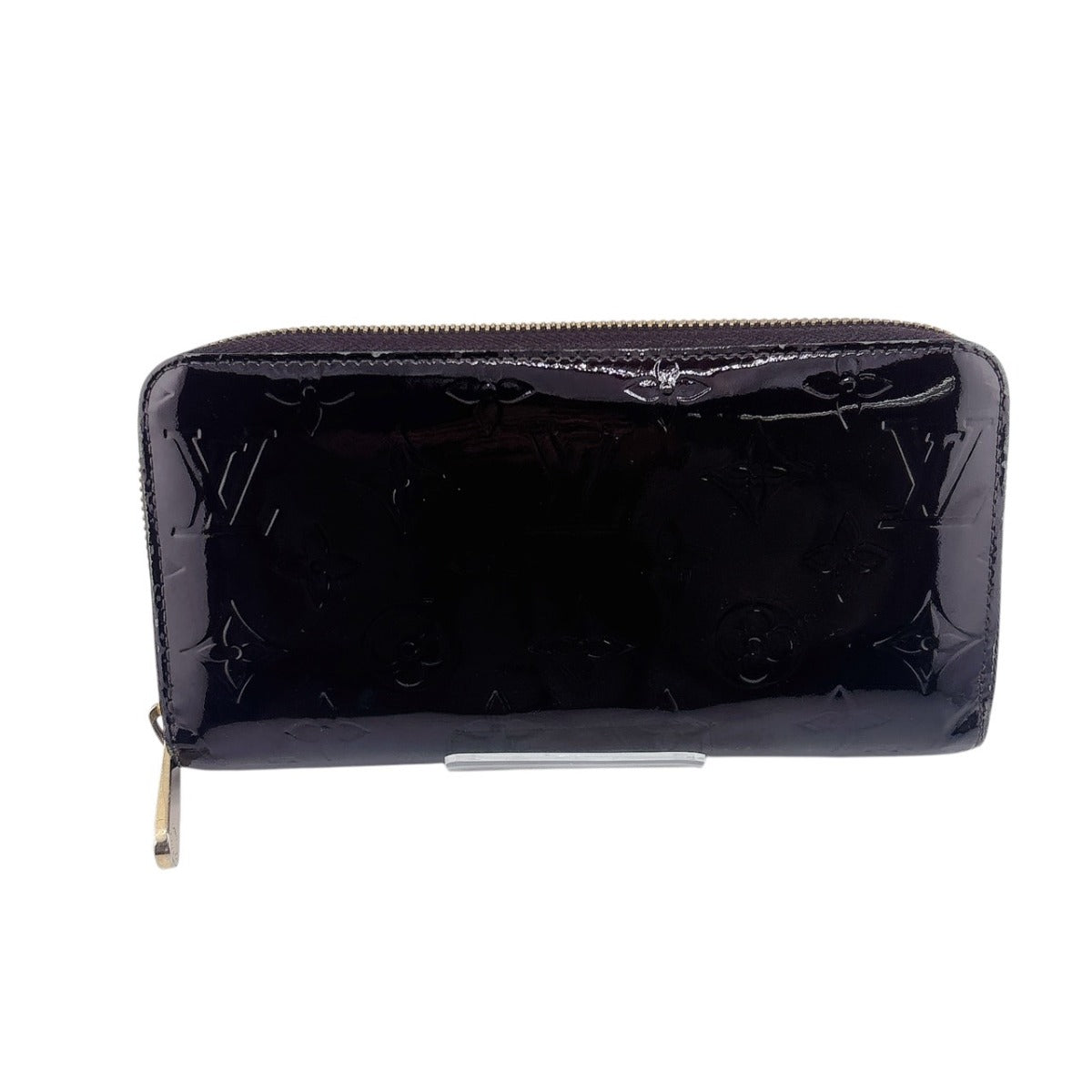 Louis Vuitton Long Purse M93522 Vernis Amarrant Monogram Wallet Case 3
