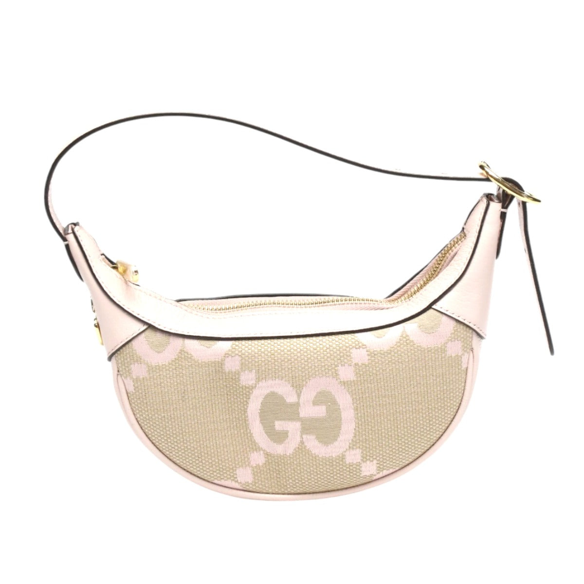Gucci GG one Ophidia Jumbo GG Canvas Pink Mini Belt