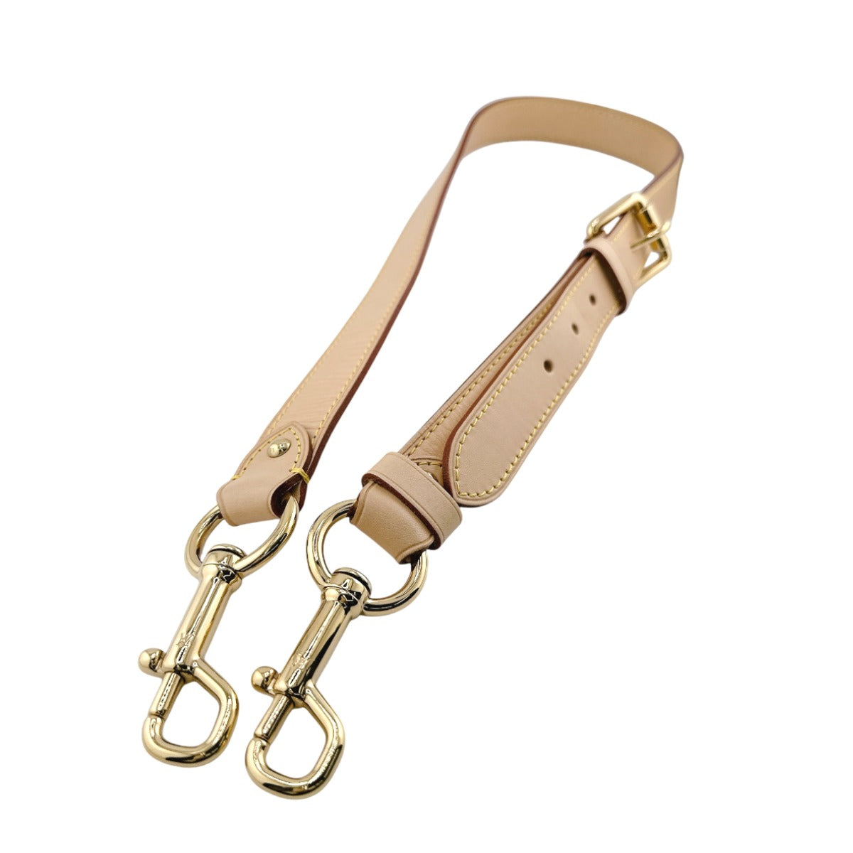 Louis Vuitton strap J14103 Nume strap Nume Leather Beige Shoulder Bag