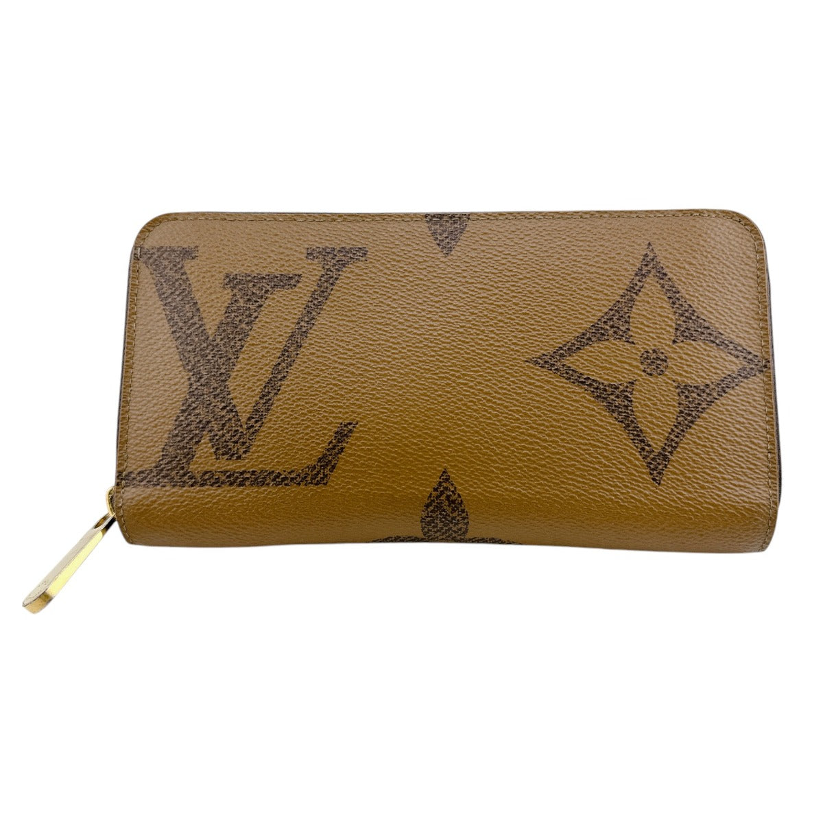 Louis Vuitton Long Purse M69353 Giant reverse Monogram Canvas Brown Wallet Case 3