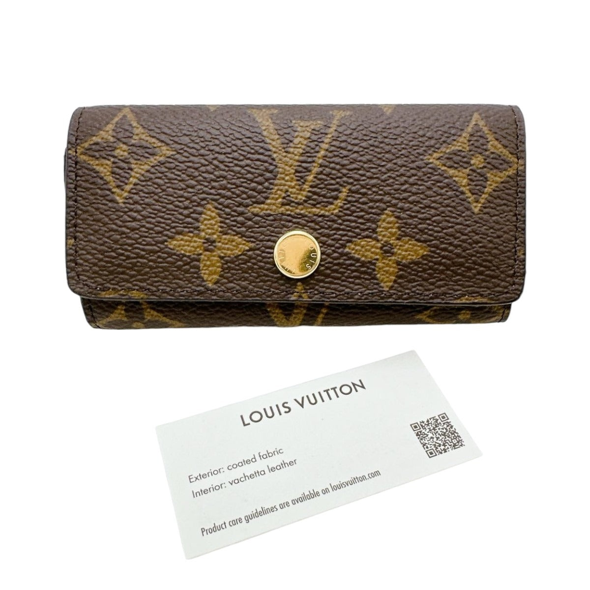 Louis Vuitton Key holder M81938 Multicles4 Monogram Canvas Brown Key Chain