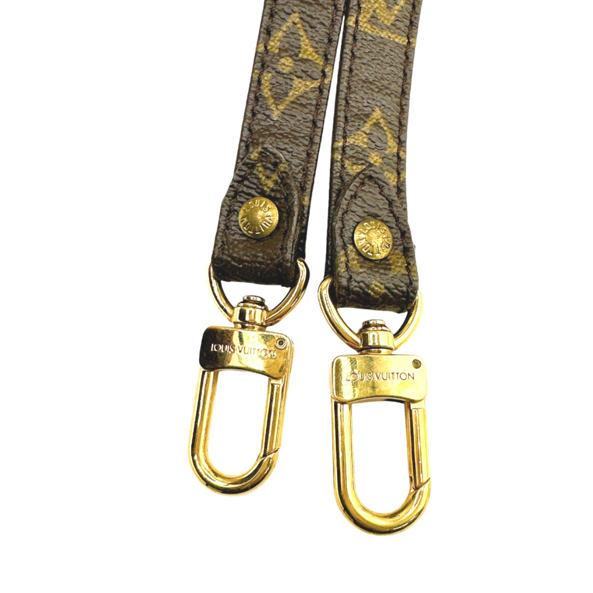 Louis Vuitton strap J75011 strap rest Monogram Canvas Brown Shoulder Bag 0