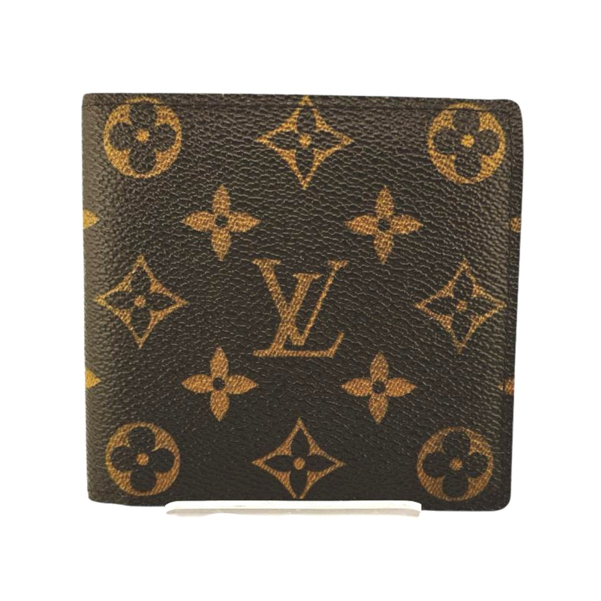 Louis Vuitton Bifold M61675 Bifold Includes Marco Monogram Canvas Brown Wallet Case