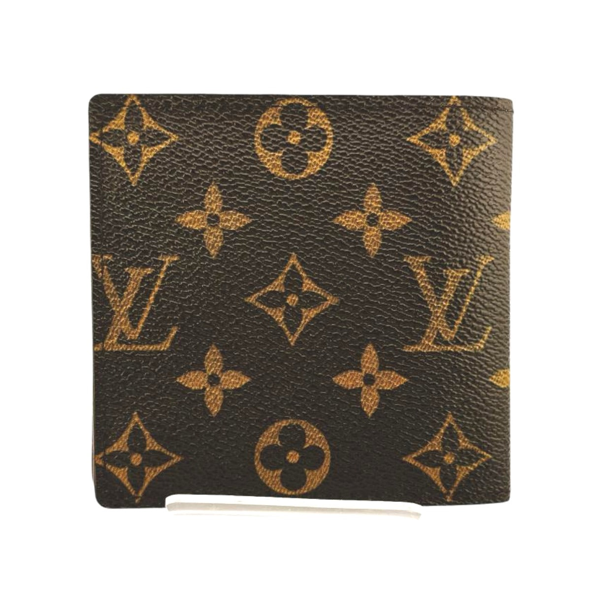 Louis Vuitton Bifold M61675 Bifold Includes Marco Monogram Canvas Brown Wallet Case
