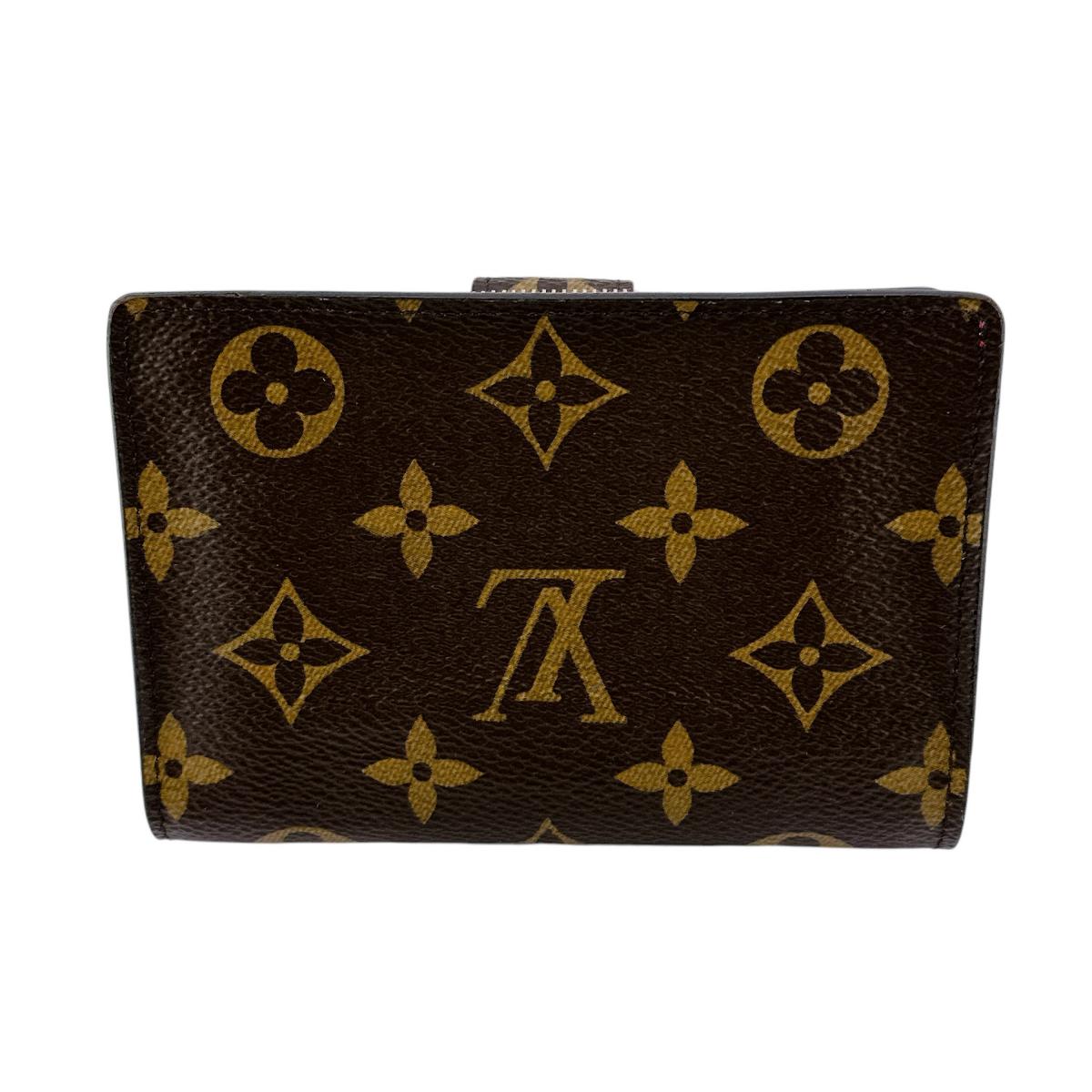 Louis Vuitton Bifold M69433 Fuchsia Bifold Portefeuille Monogram Canvas Wallet Case 0
