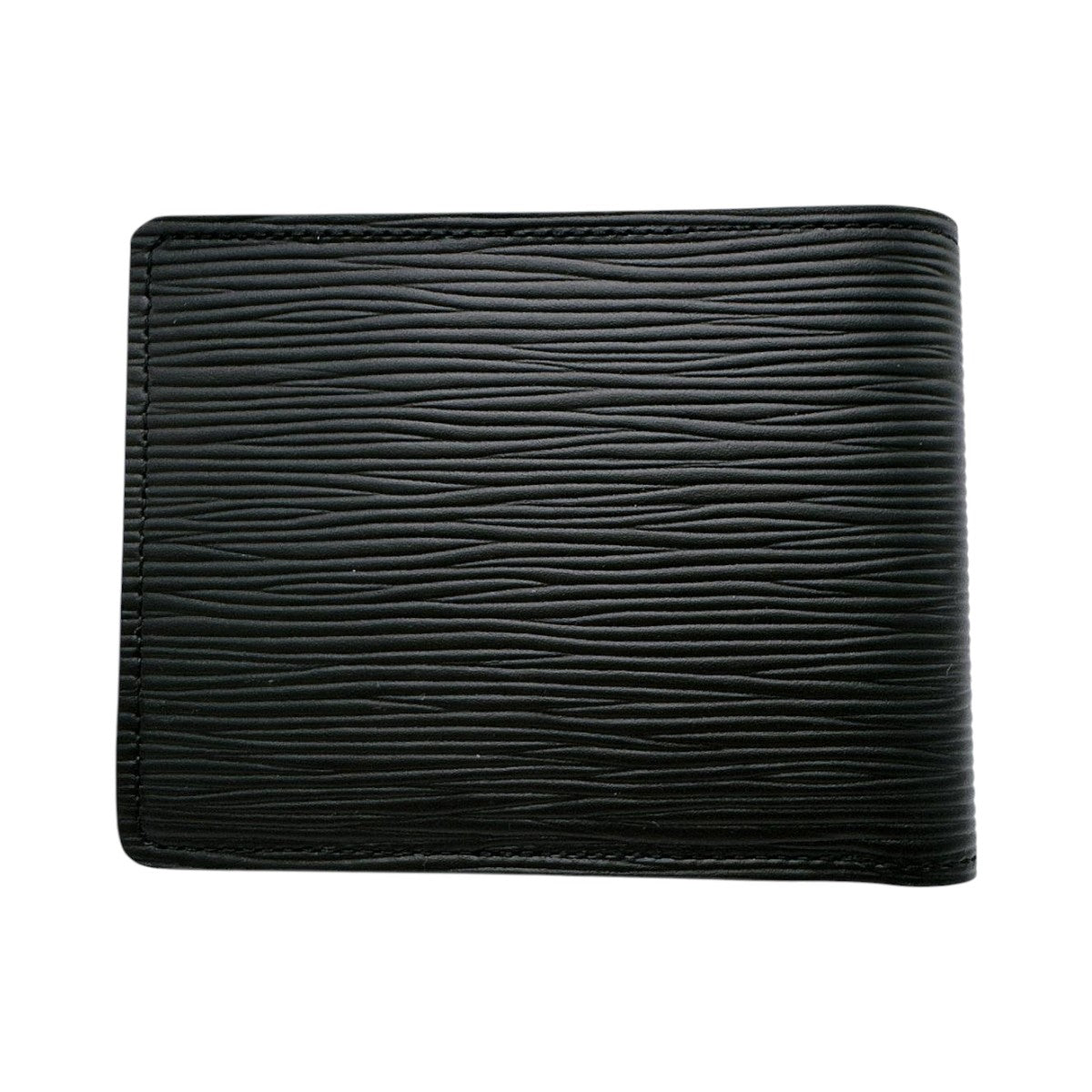 Louis Vuitton Bifold M60662 Epi Bifold Epi Leather Black Wallet Case