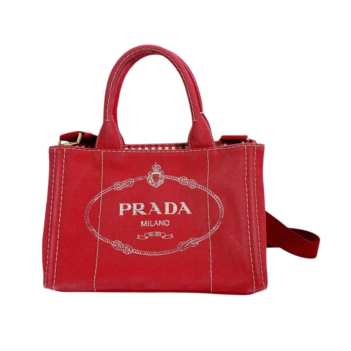 Tote Bag Way Canapa Women Canvas Red