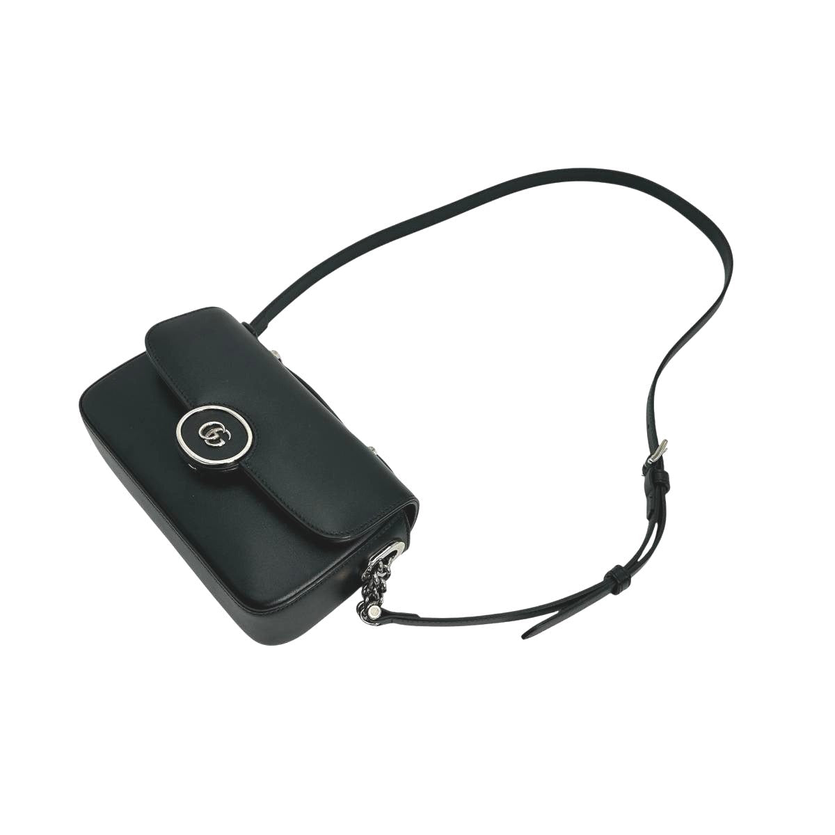 Gucci 0 Leather Black Shoulder Bag