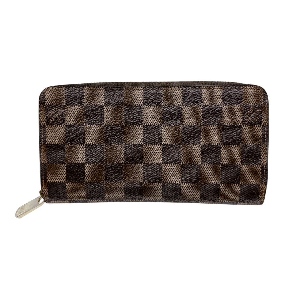 Louis Vuitton Long Purse N41661 Damier Long Canvas Brown Wallet Case
