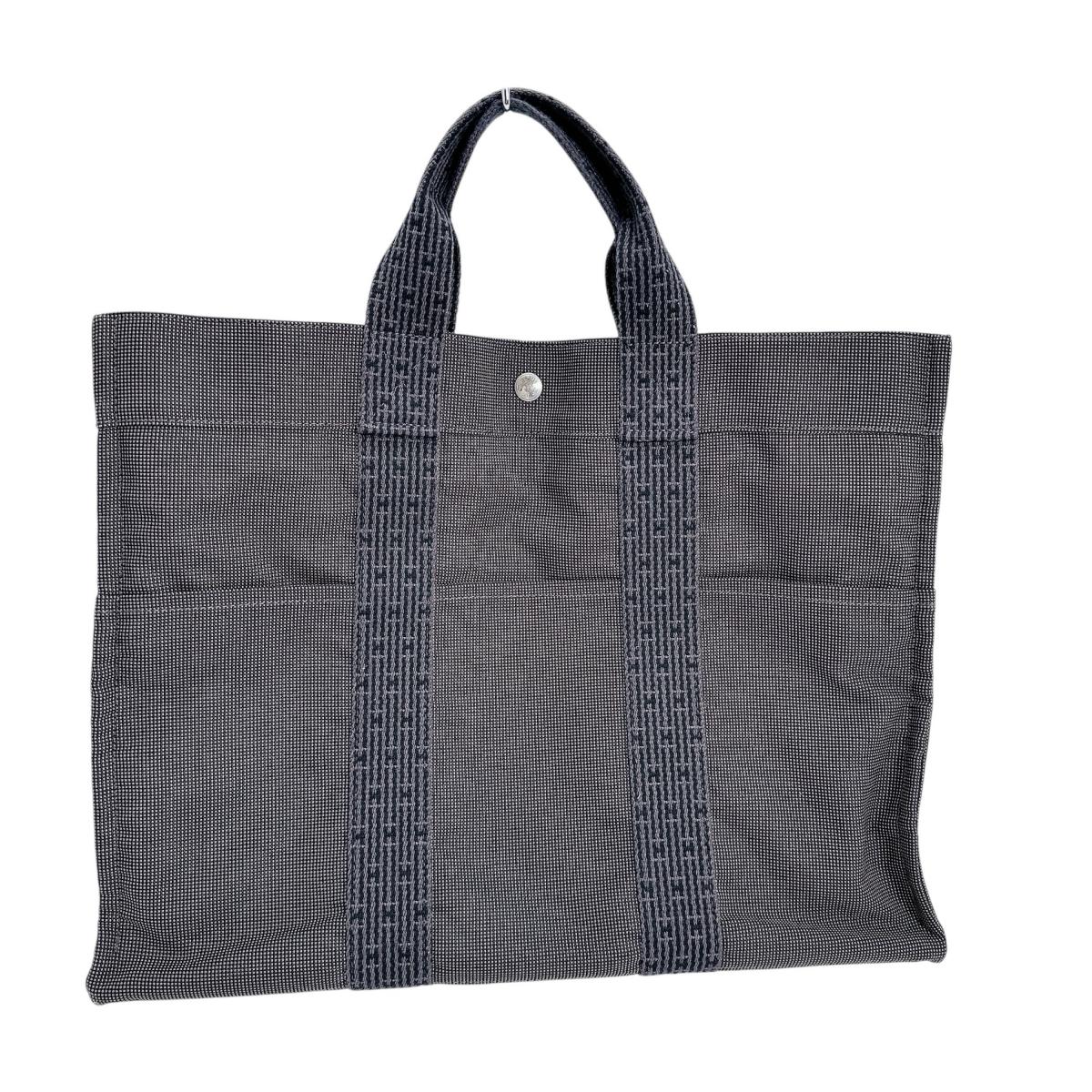 Tote Bag Gray Handbag Business Bag Her Canvas