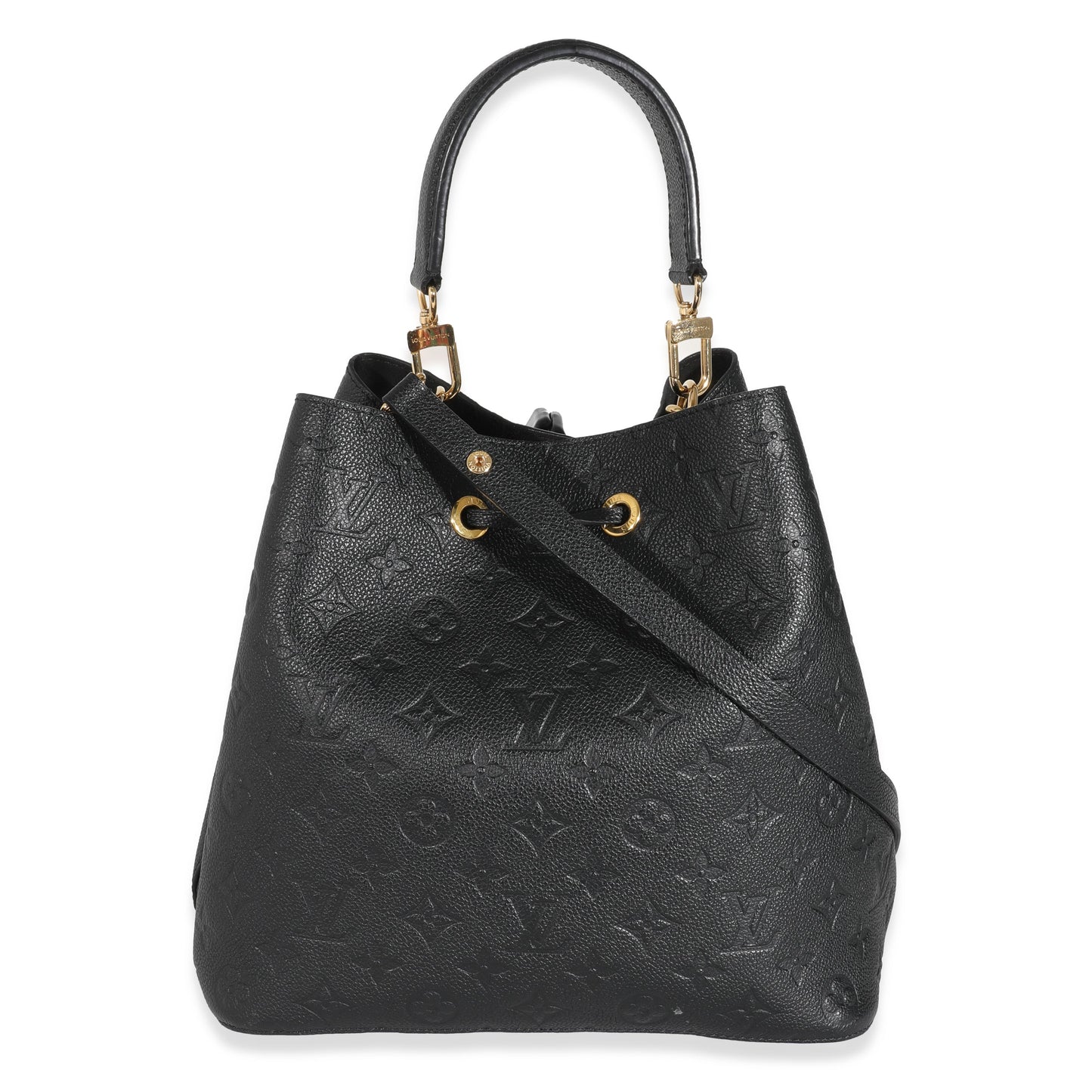 Louis Vuitton Empreinte NéoNoé MM Monogram Black Handbag