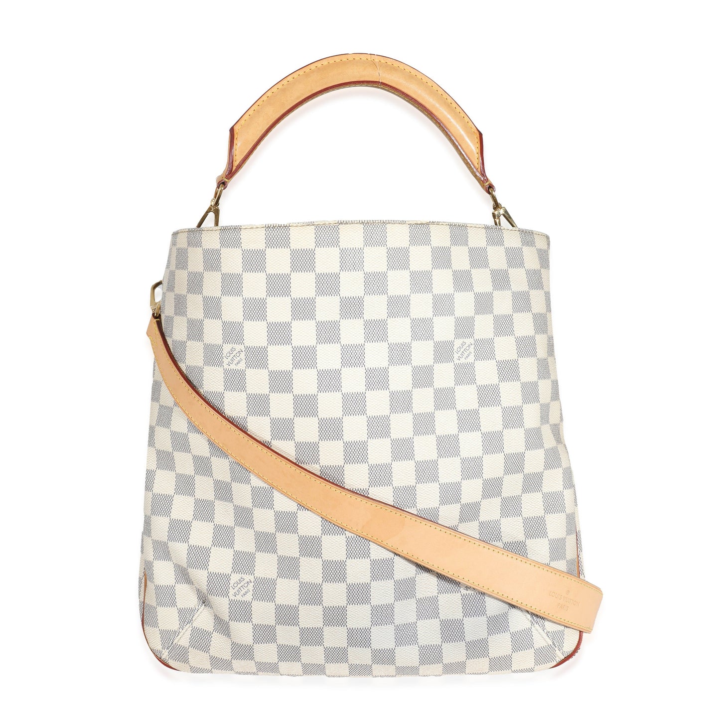 Louis Vuitton Damier Azur Soffi Canvas Shoulder Bag