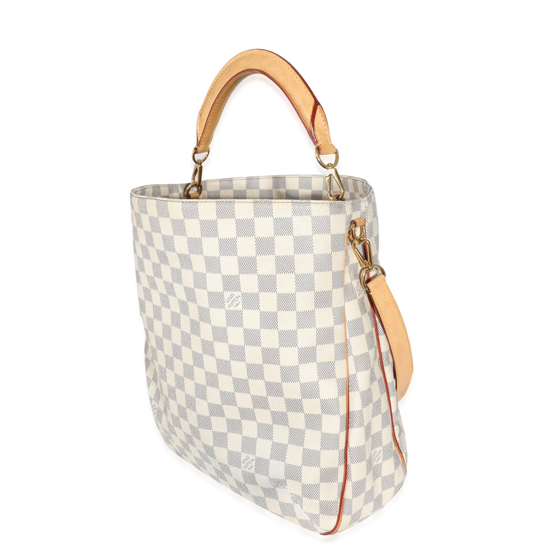 Louis Vuitton Damier Azur Soffi Canvas Shoulder Bag