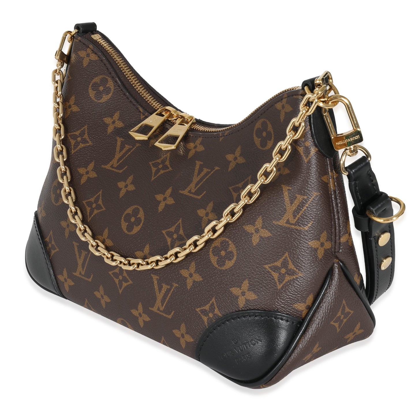 Louis Vuitton Boulogne NM Monogram Canvas Black Handbag Boulogne Nm