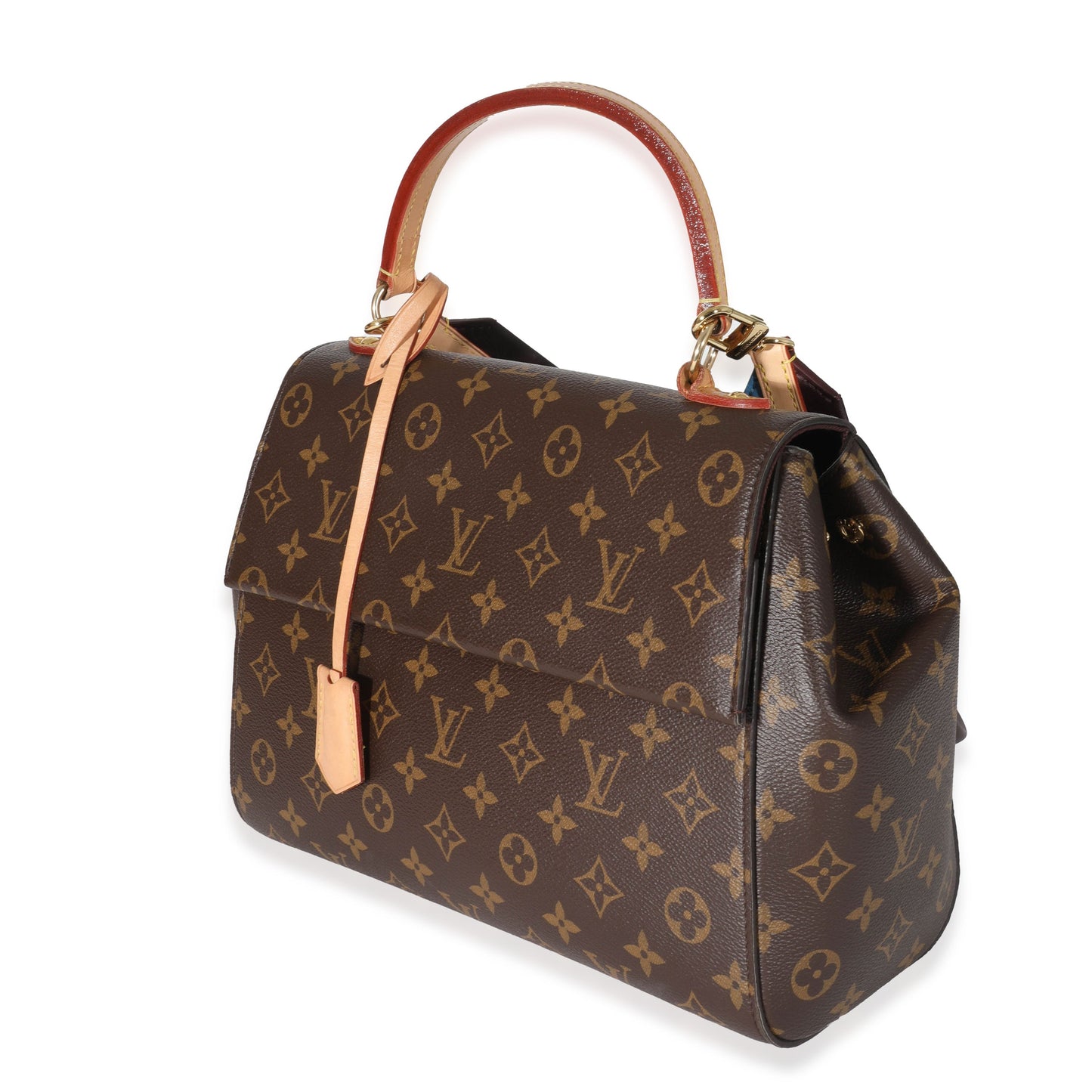 Louis Vuitton Glacial Cluny MM Monogram Canvas Blue Handbag Cluny Mm