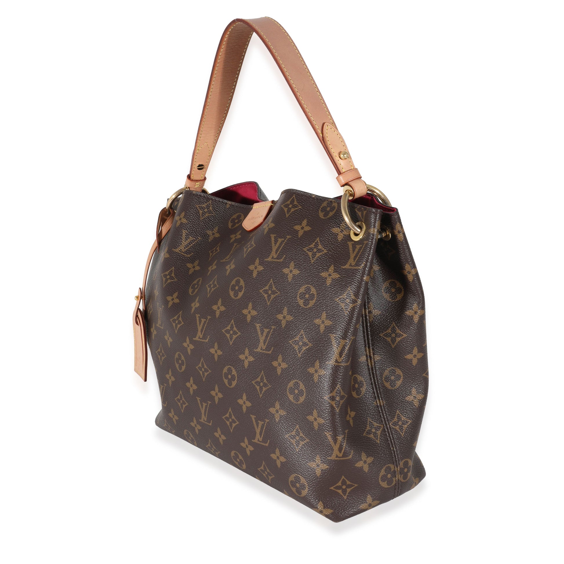 Louis Vuitton Pivoine Graceful PM Monogram Canvas Handbag