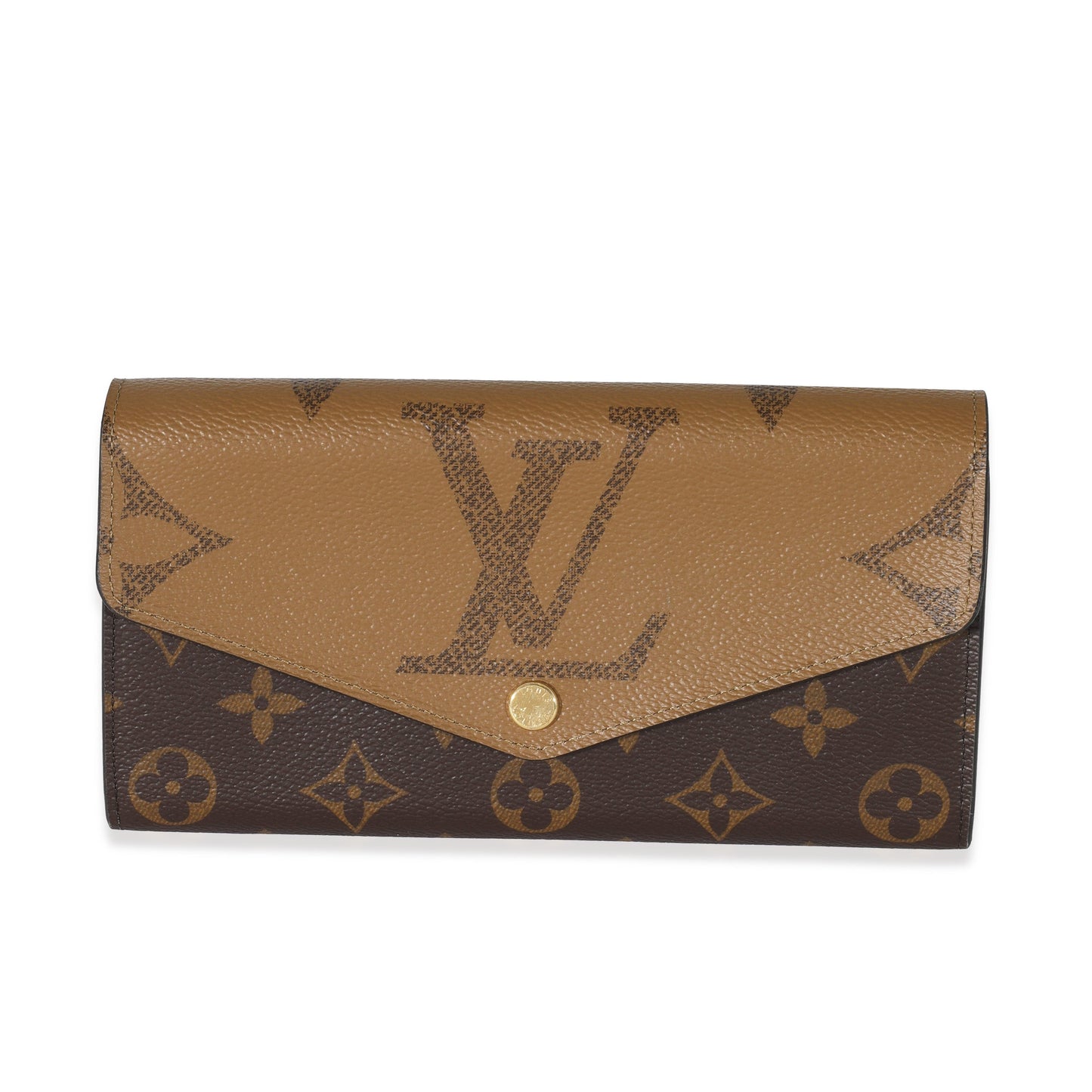 Louis Vuitton Reverse Sarah Monogram Canvas Wallet Case