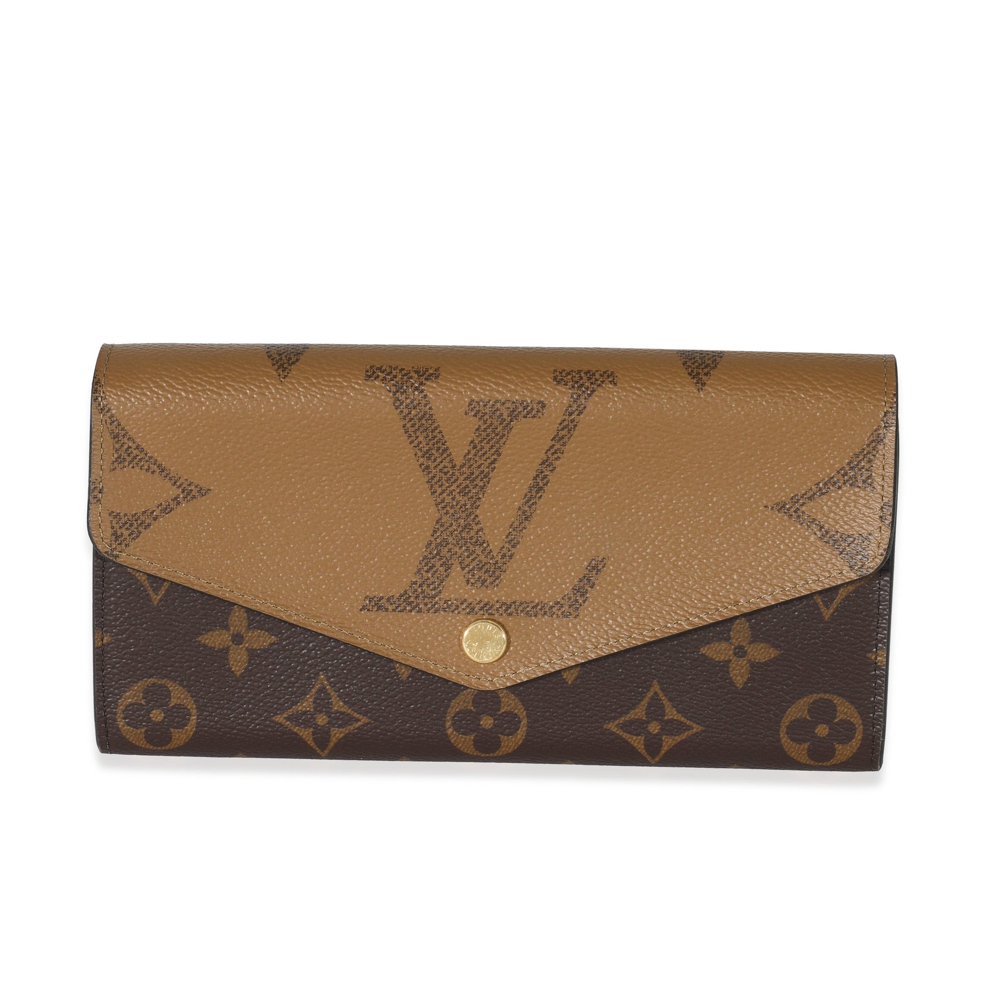 Louis Vuitton Reverse Sarah Monogram Canvas Wallet Case Wallet 1