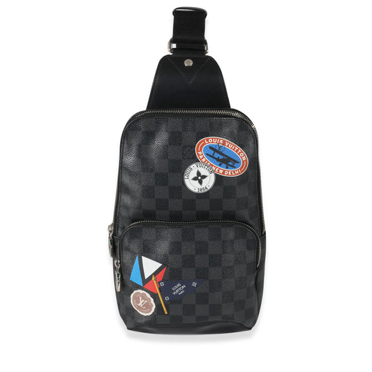 Louis Vuitton Damier Graphite CanvasLeague Avenue Sling Crossbody Bag