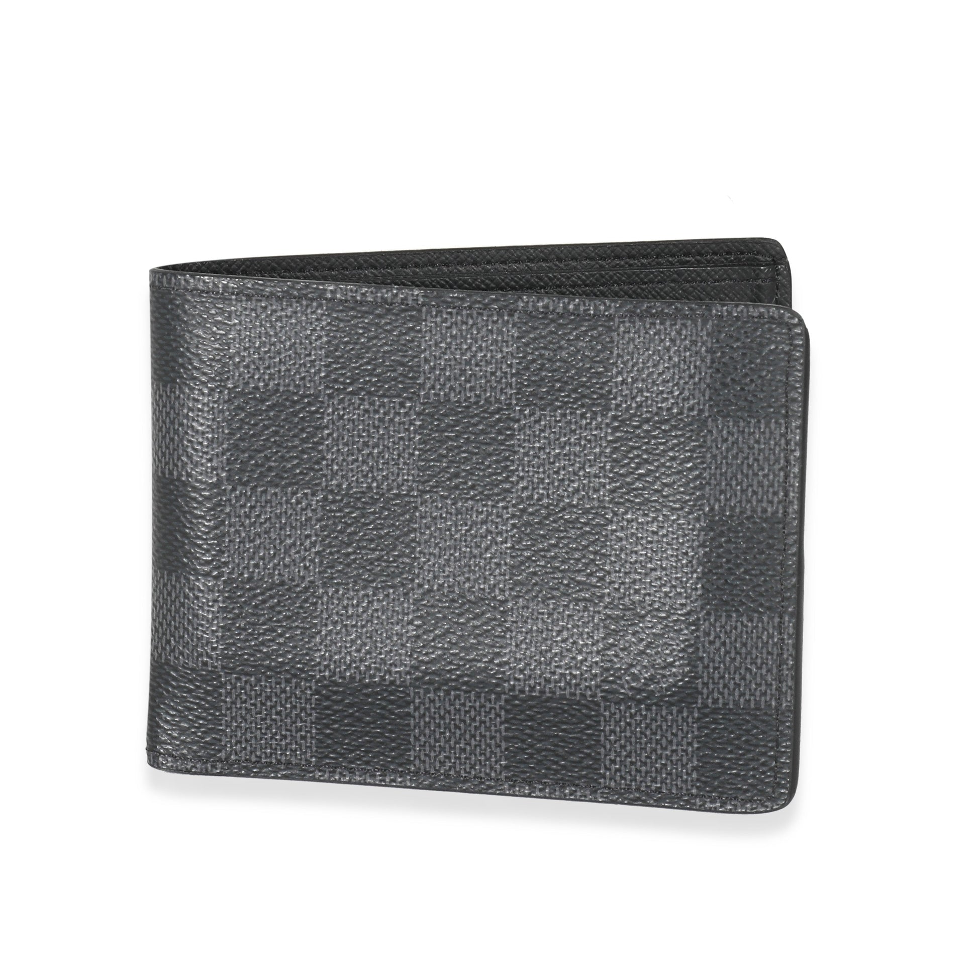 Louis Vuitton Damier Graphite Slender Canvas Wallet Case