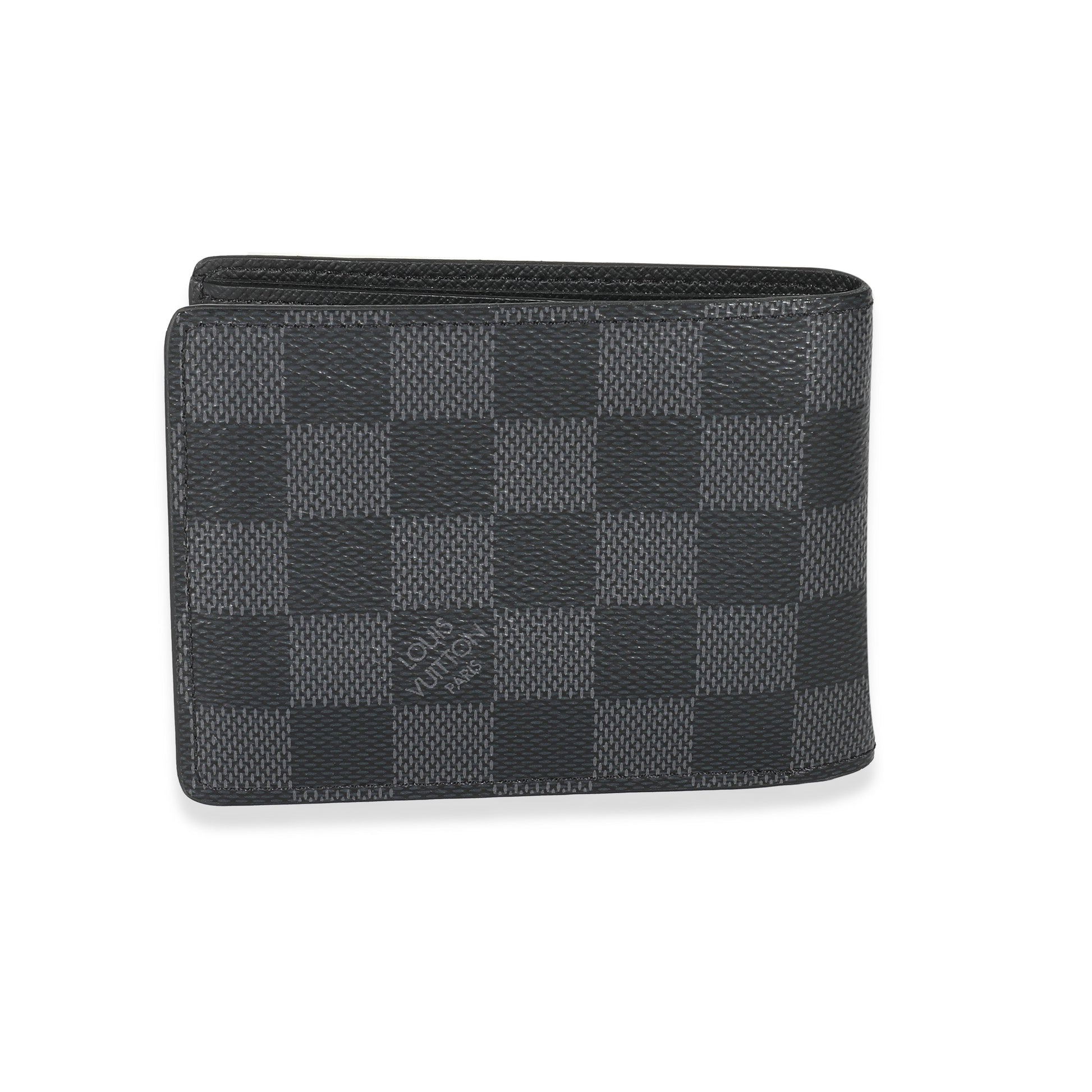 Louis Vuitton Damier Graphite Slender Canvas Wallet Case