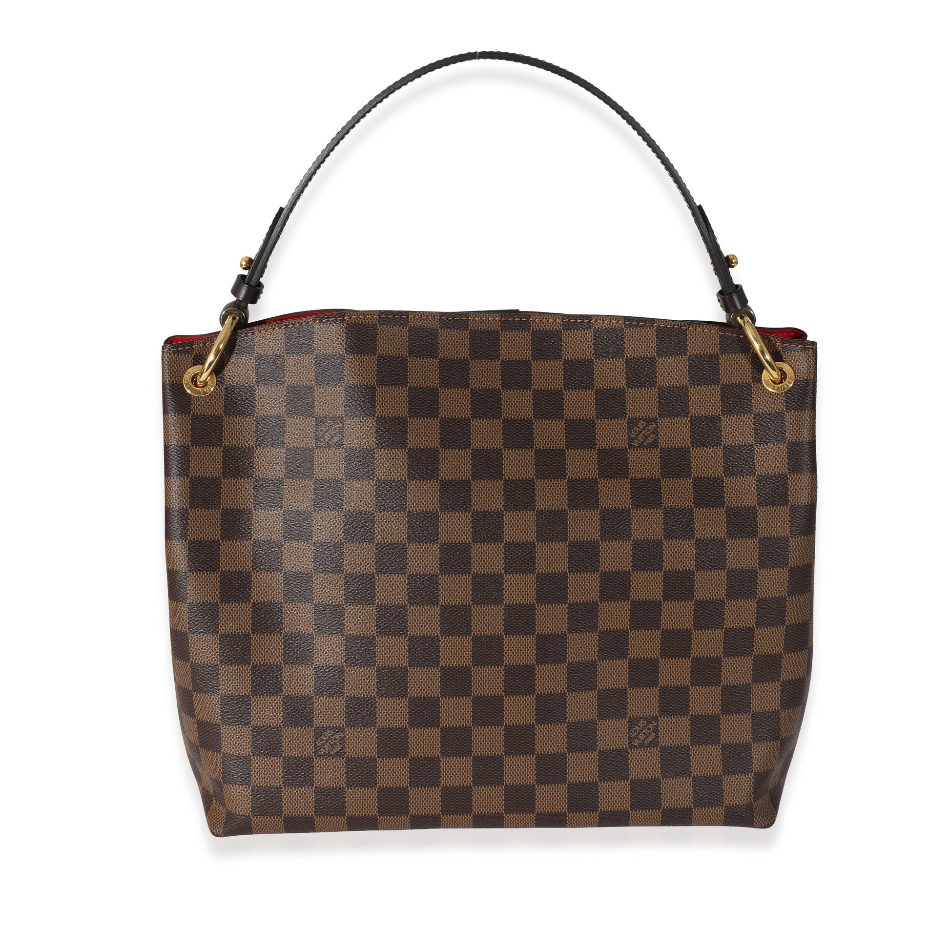 Louis Vuitton Damier Ebene Graceful PM Canvas Handbag 4