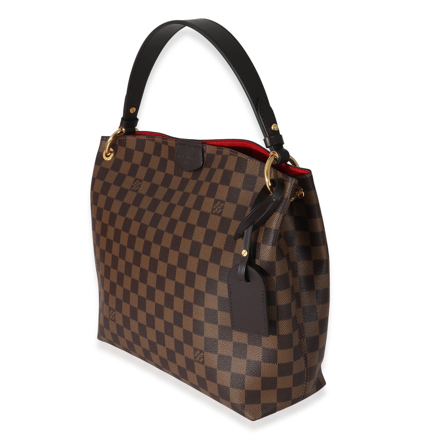 Louis Vuitton Damier Ebene Graceful PM Canvas Handbag 4