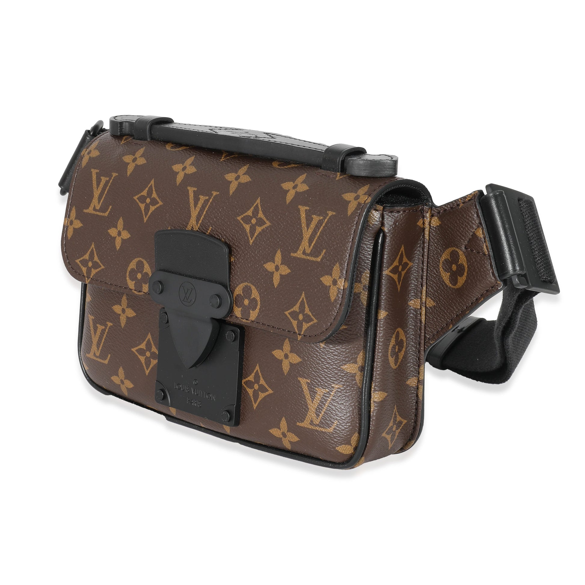 Louis Vuitton S Lock Sling Monogram Canvas Crossbody Bag