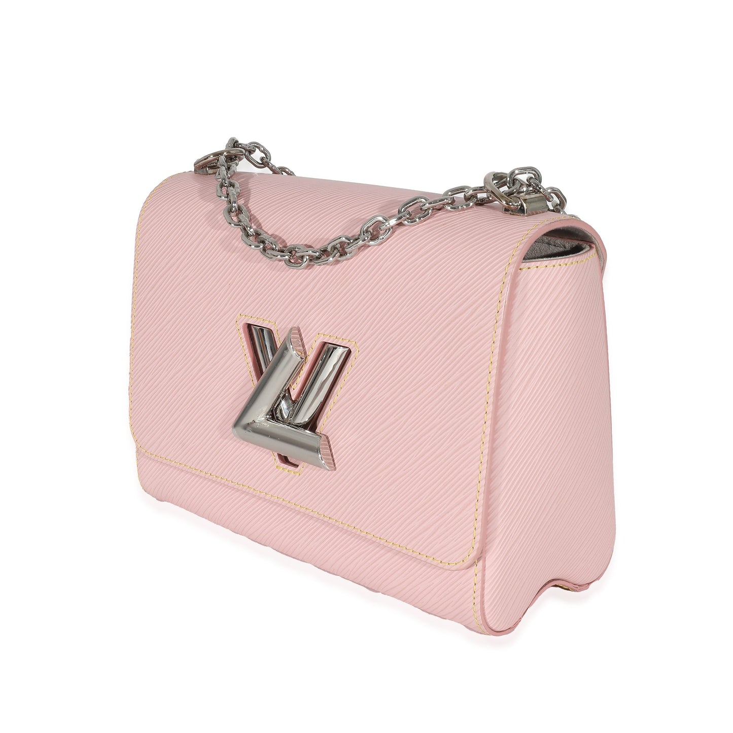 Louis Vuitton Rose Ballerine Epi Twist MM Handbag Twist Mm
