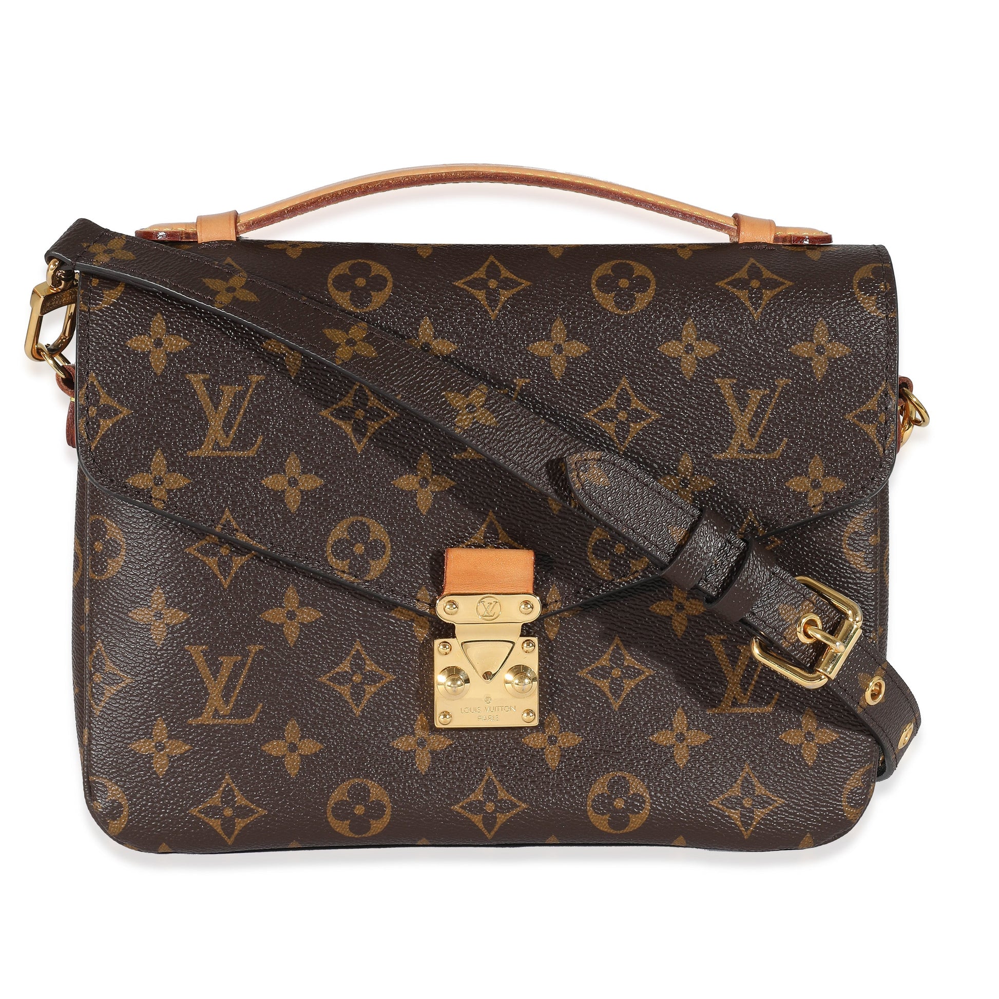 Louis Vuitton Pochette Métis Monogram Canvas Clutch Bag