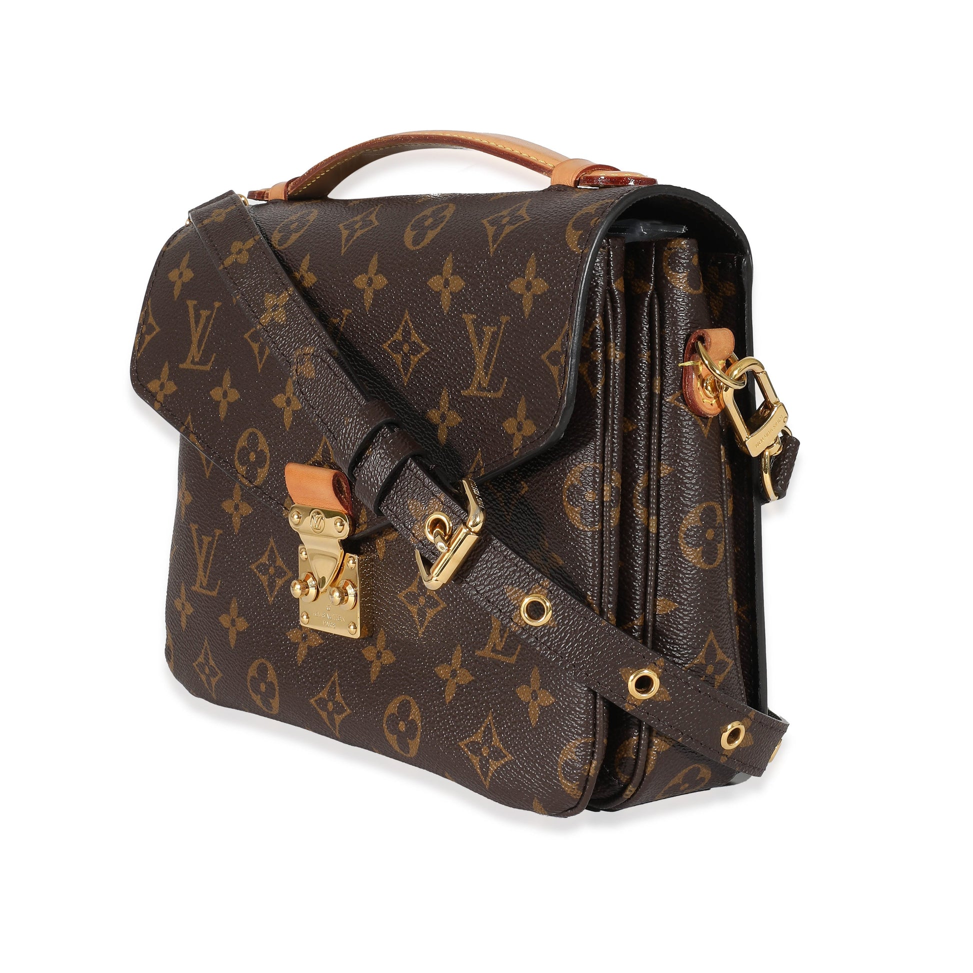 Louis Vuitton Pochette Métis Monogram Canvas Clutch Bag