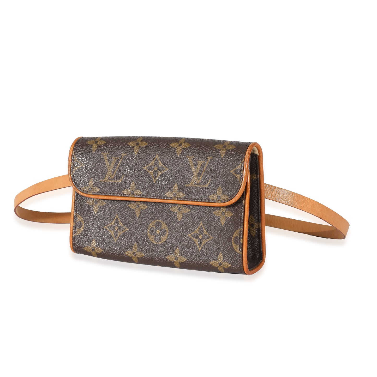 Louis Vuitton Pochette Florentine Waist Monogram Canvas Clutch Bag