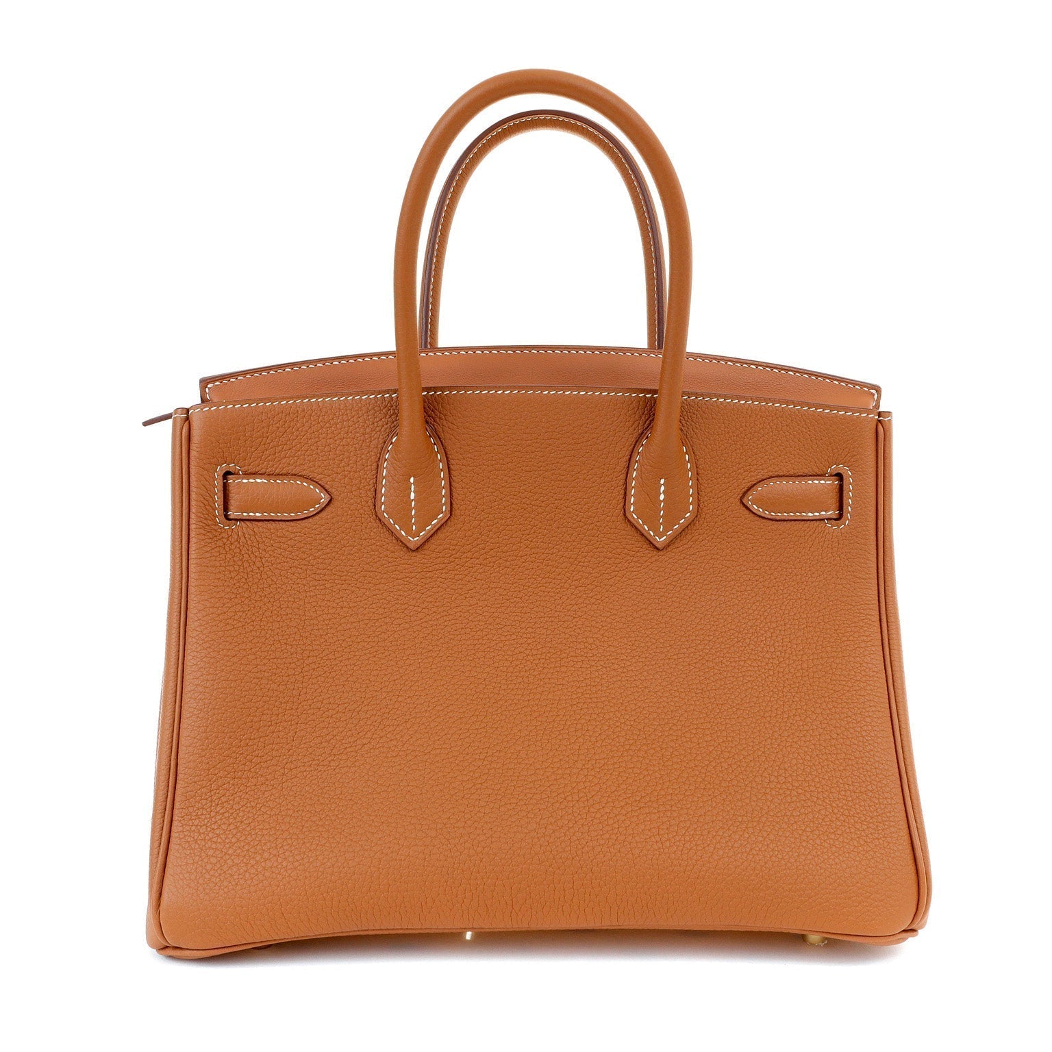 Hermes Togo Birkin W Hardware Handbag Gold Travel Bag