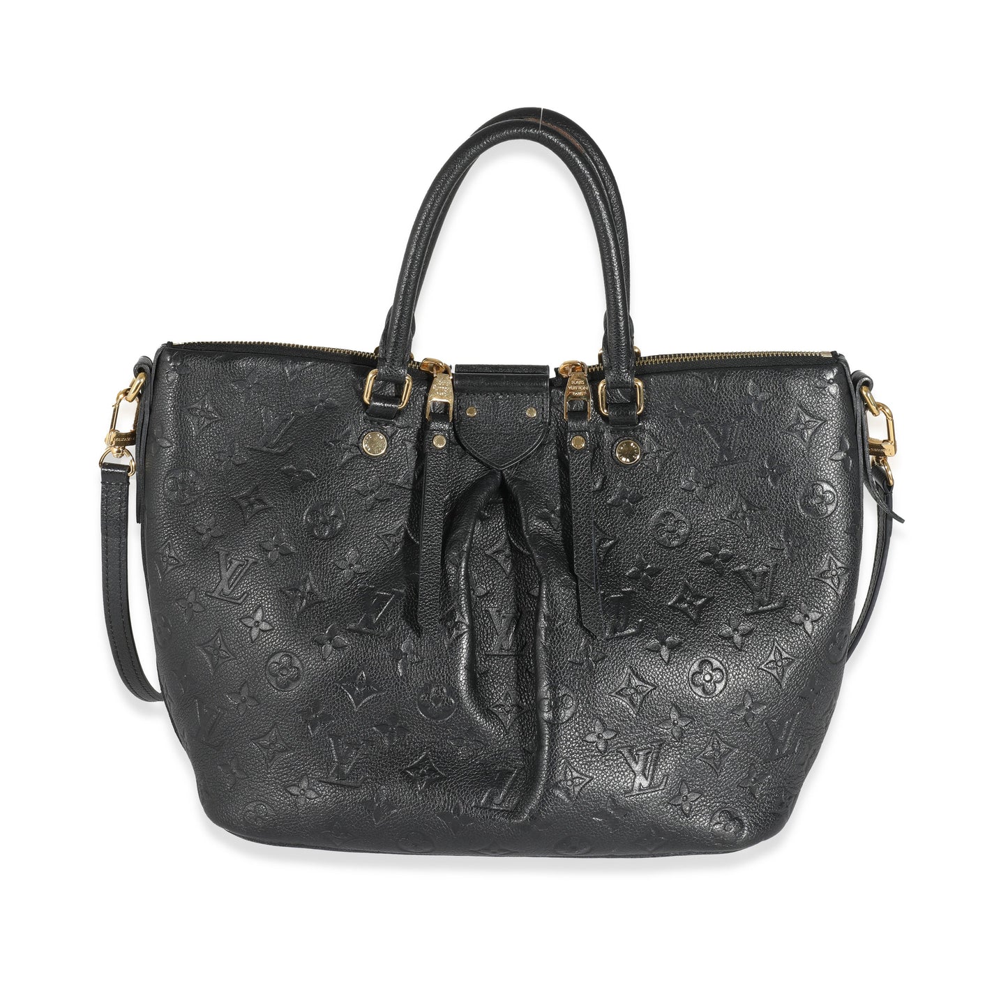 Louis Vuitton Empreinte Mazarine MM Black Handbag