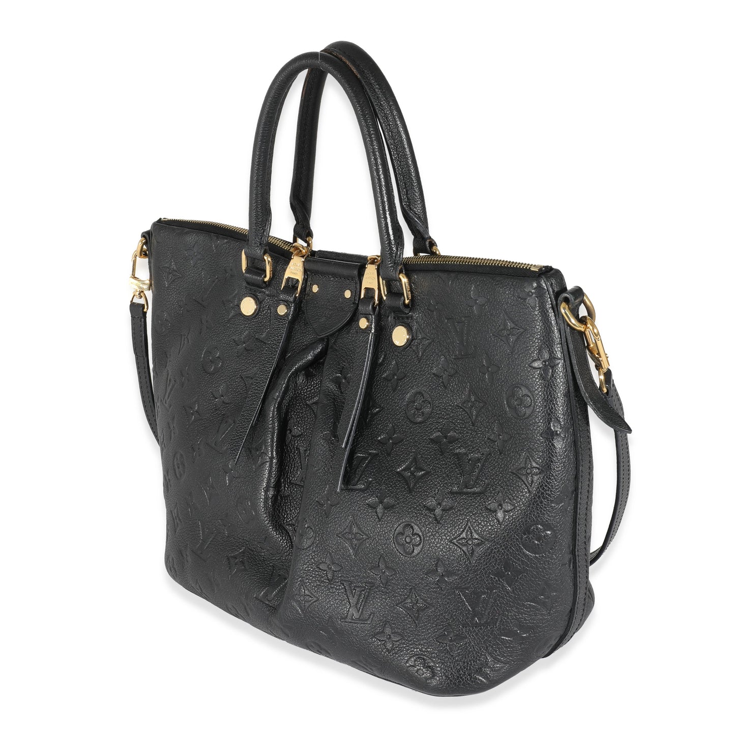 Louis Vuitton Empreinte Mazarine MM Black Handbag