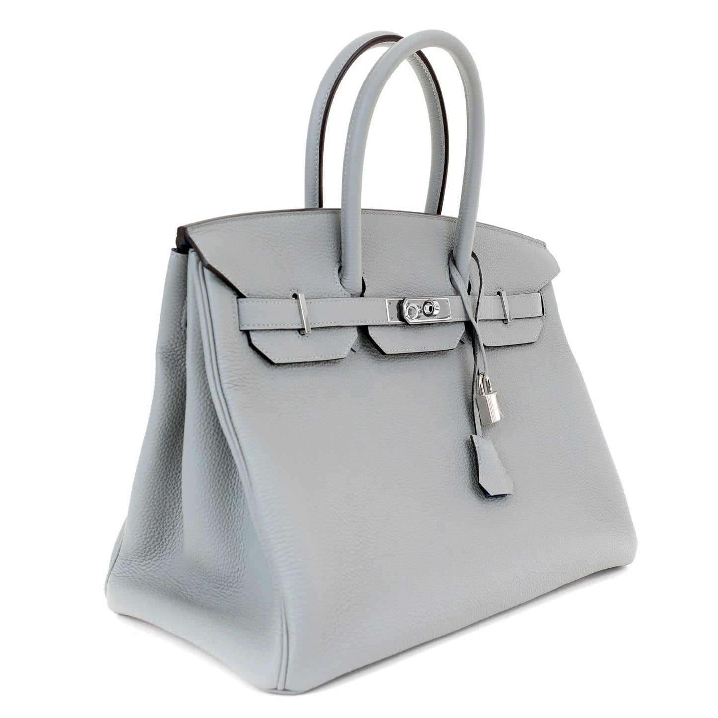 Hermes Luxury Cm Gris Asphalt Togo Birkin W Travel Bag