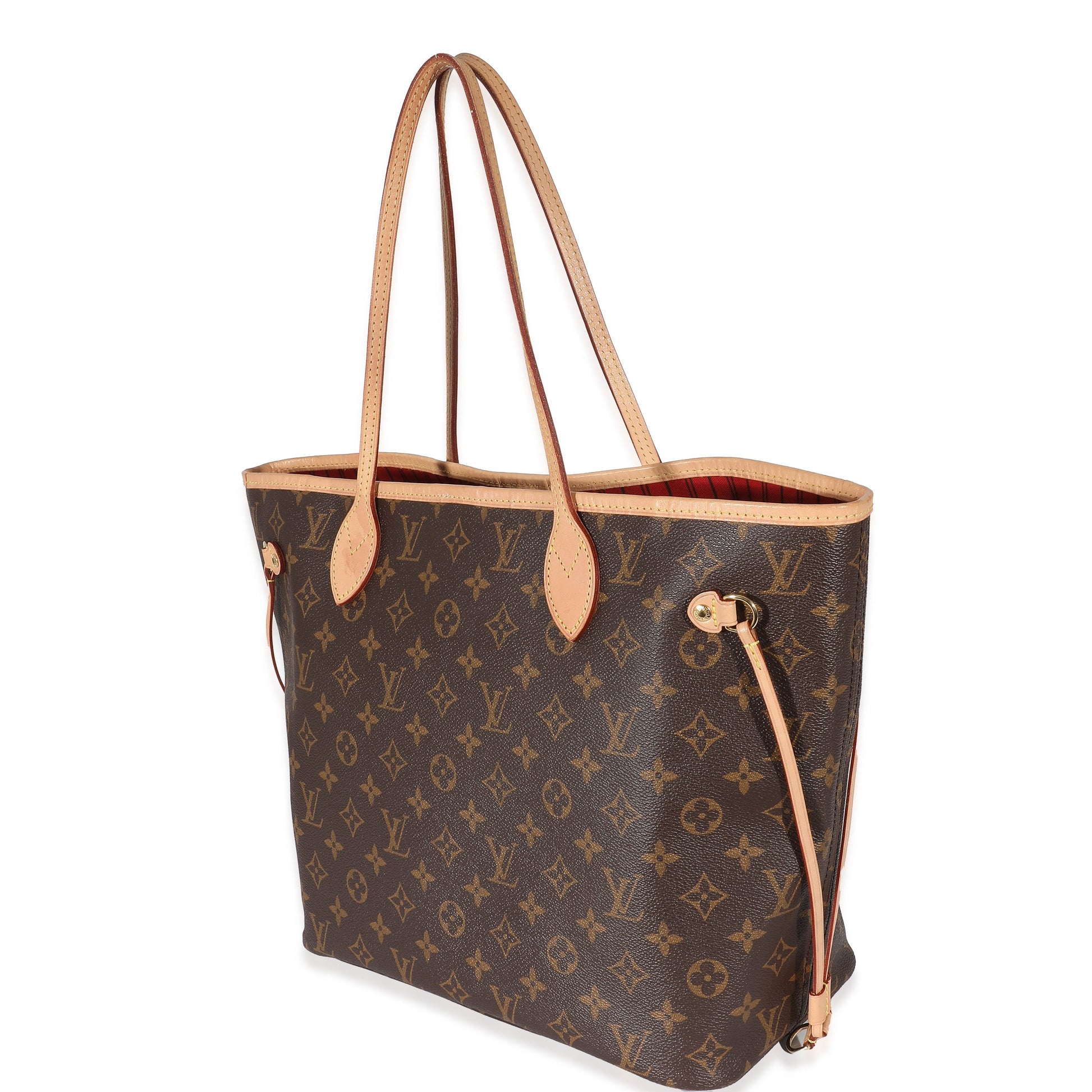 Louis Vuitton Cerise Neverfull MM Monogram Canvas Tote Bag