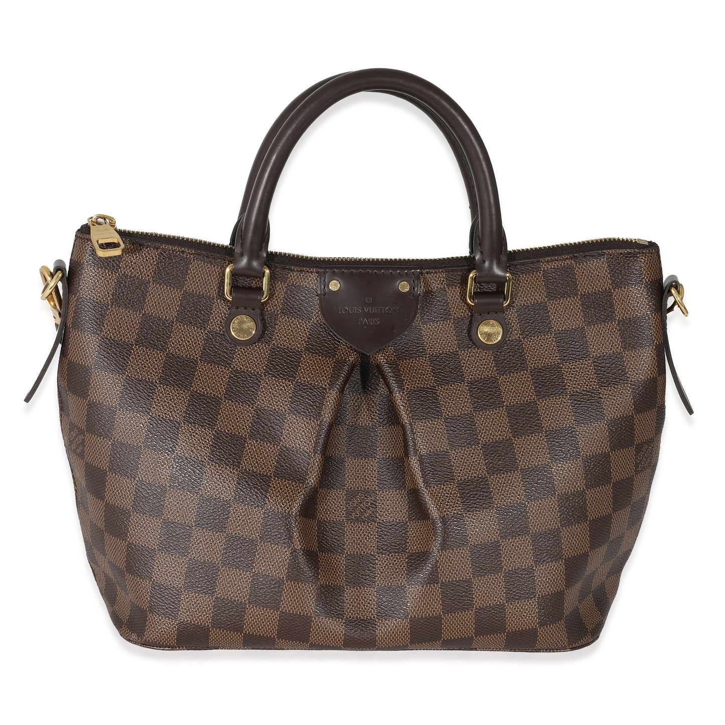 Louis Vuitton Damier Ebene Siena PM Canvas Handbag 3
