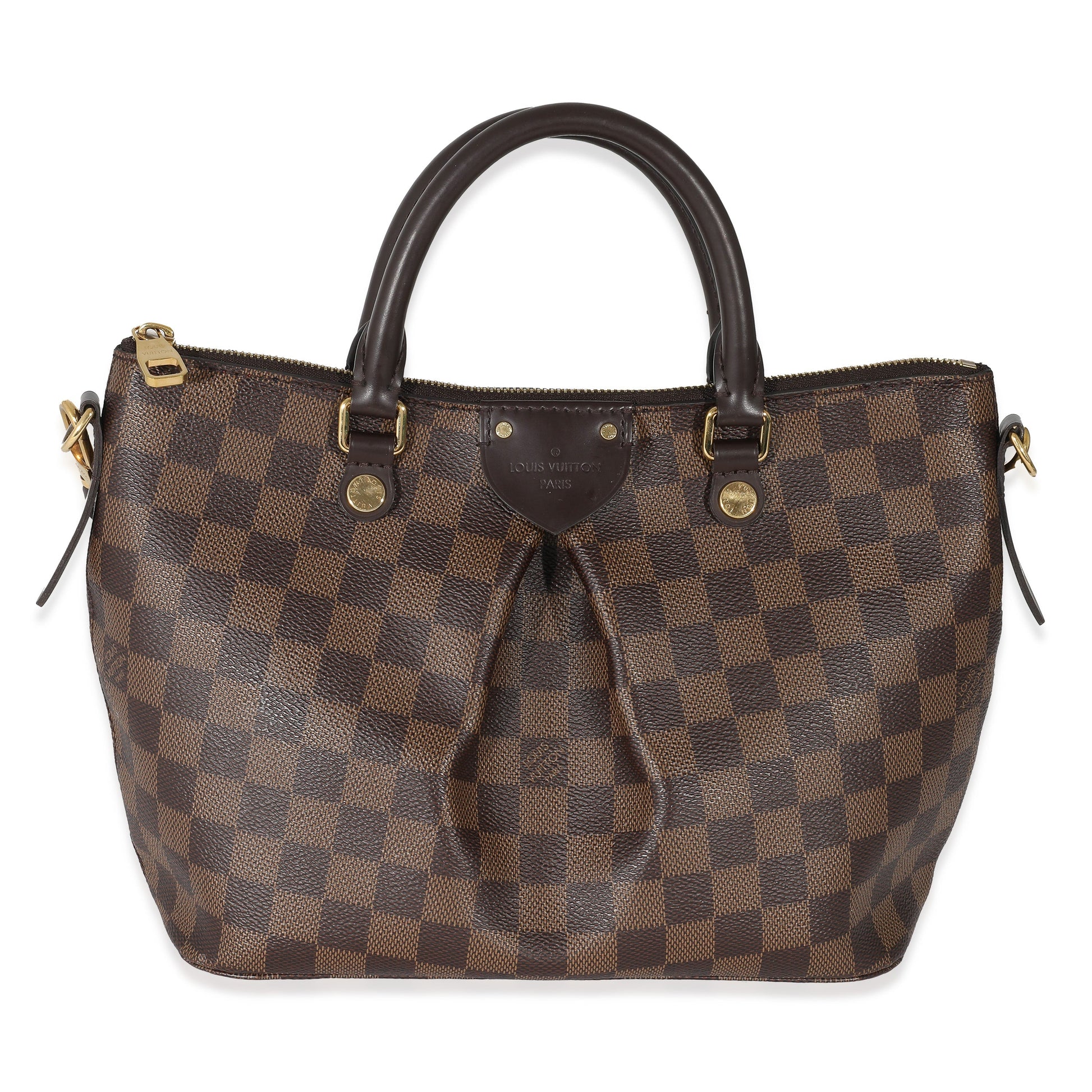 Louis Vuitton Damier Ebene Siena PM Canvas Handbag 3