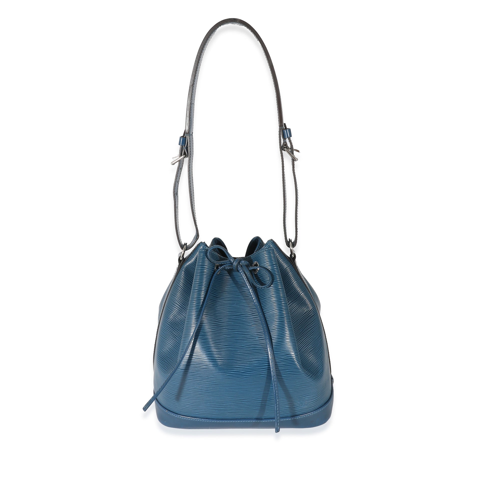 Louis Vuitton Epi Noe PM Blue Handbag