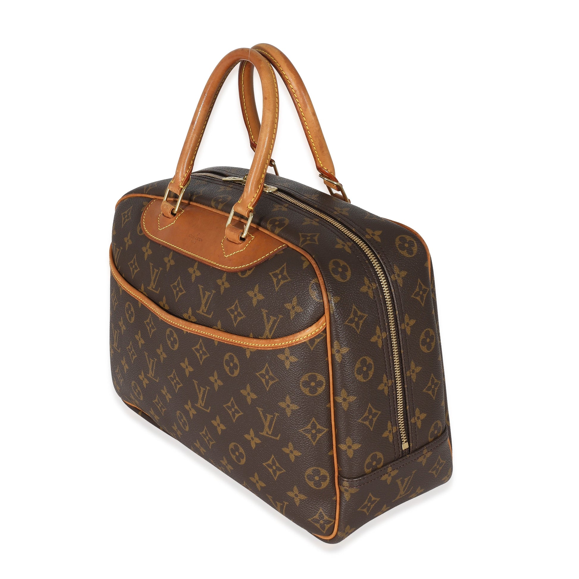 Louis Vuitton Deauville Monogram Canvas Handbag