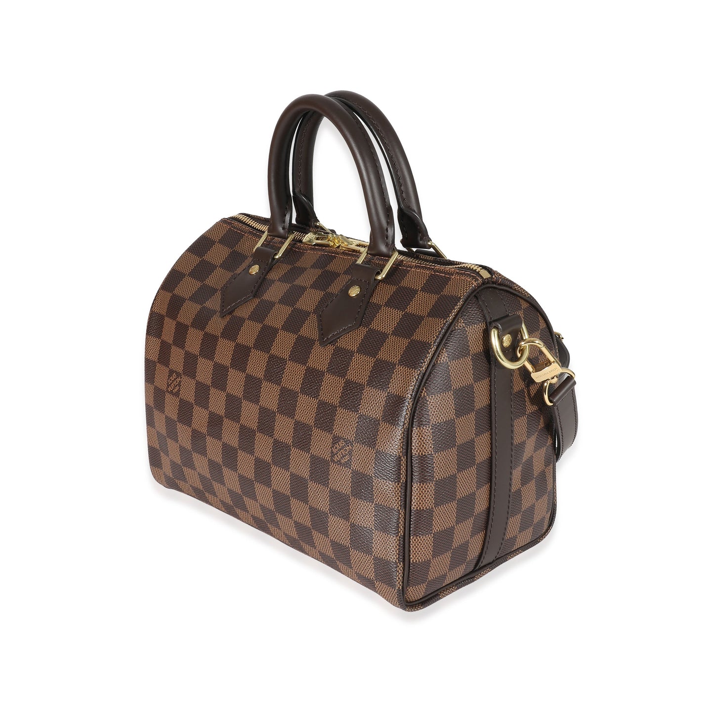 Louis Vuitton Damier Ebene Speedy Bandoulière 25 Canvas Handbag
