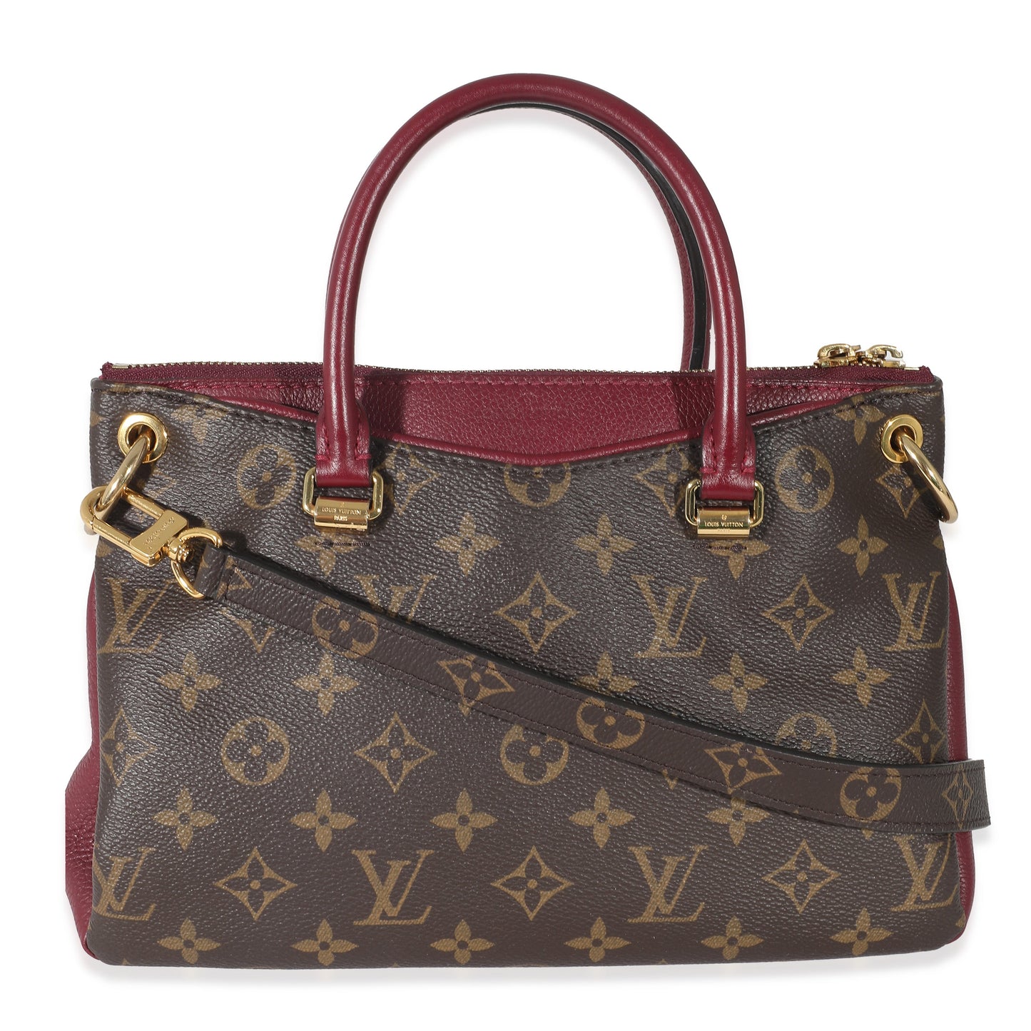 Louis Vuitton Raisin Pallas BB Monogram Handbag