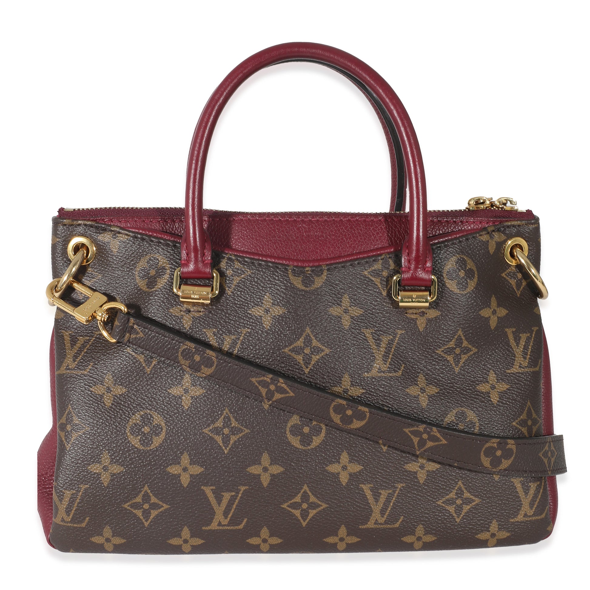 Louis Vuitton Raisin Pallas BB Monogram Handbag