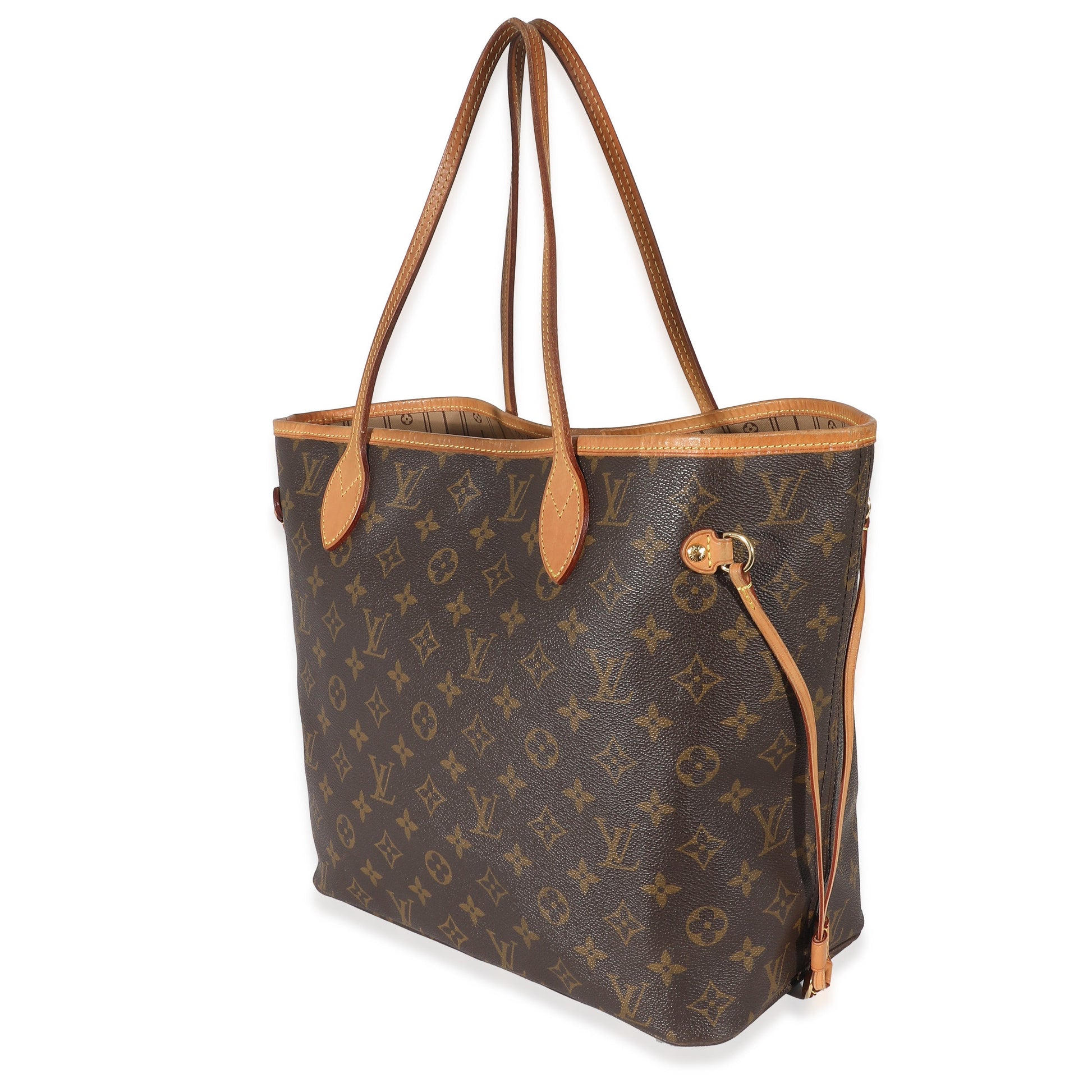 Louis Vuitton Neverfull MM Monogram Canvas Tote Bag 26