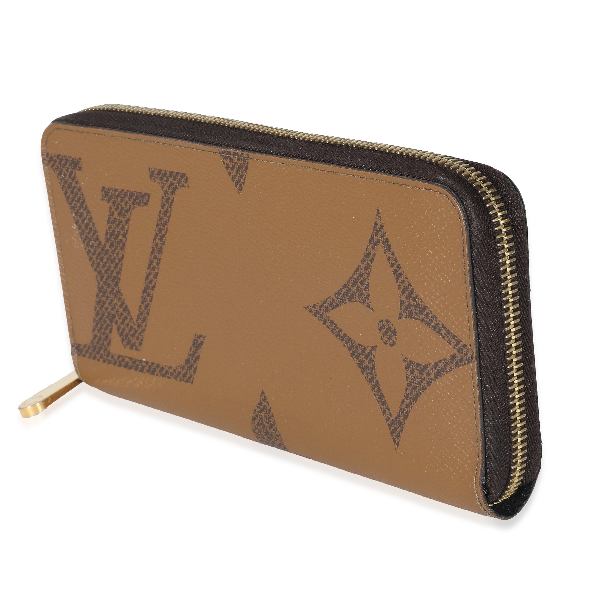 Louis Vuitton Giant Reverse Zippy Monogram Canvas Wallet Case
